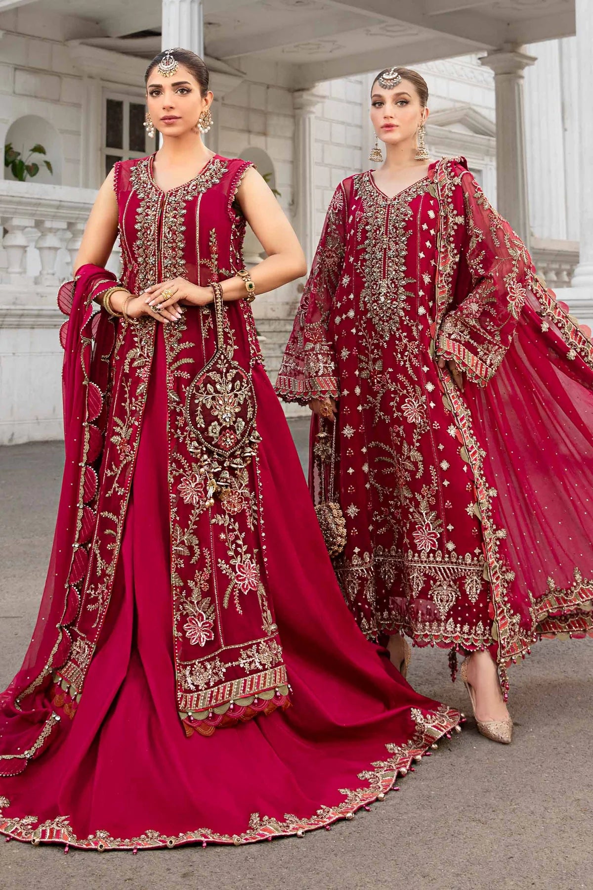 MARIA.B Chiffons Suit Collection 2024 | MPC-24-107