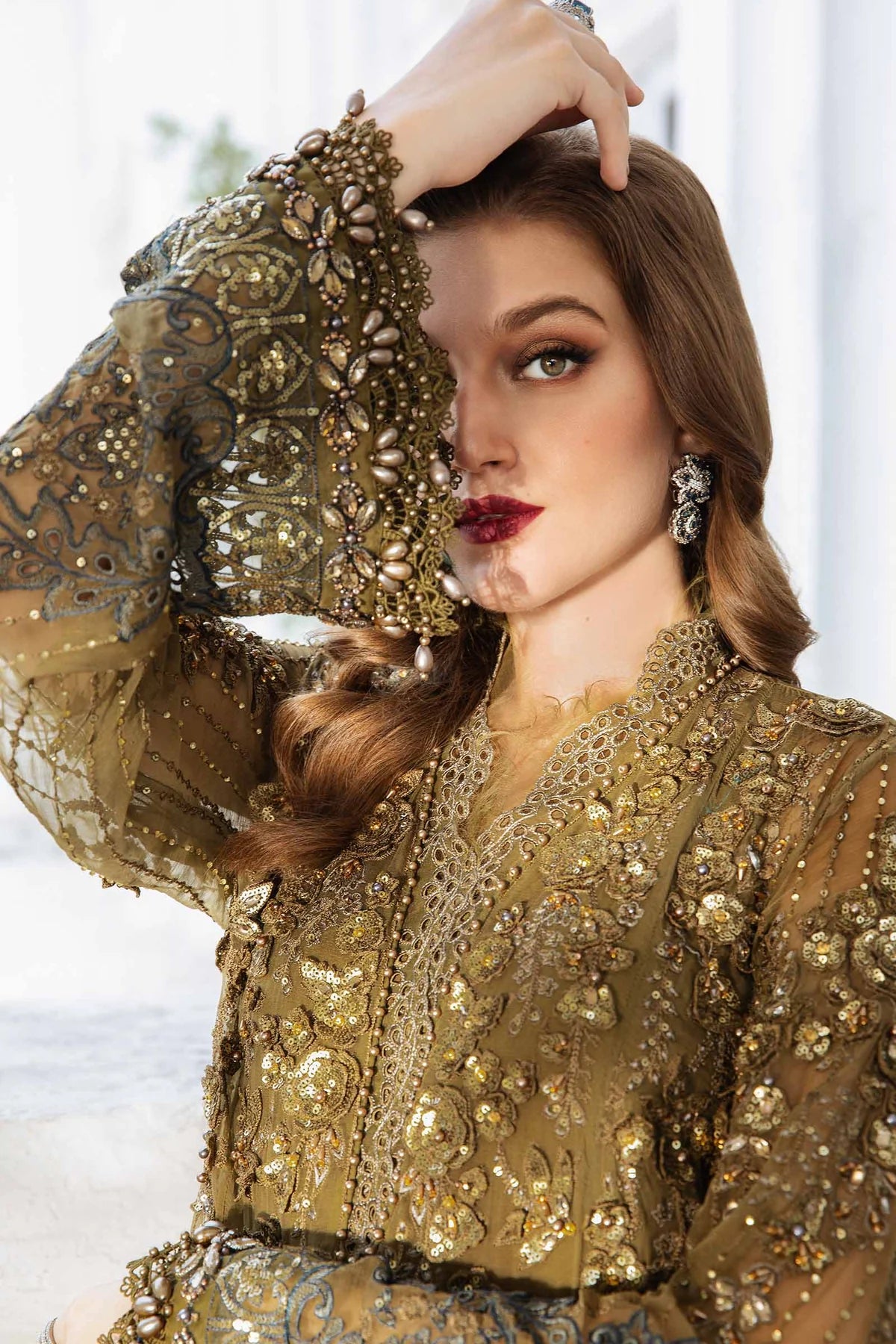 MARIA.B Chiffons Suit Collection 2024 | MPC-24-108