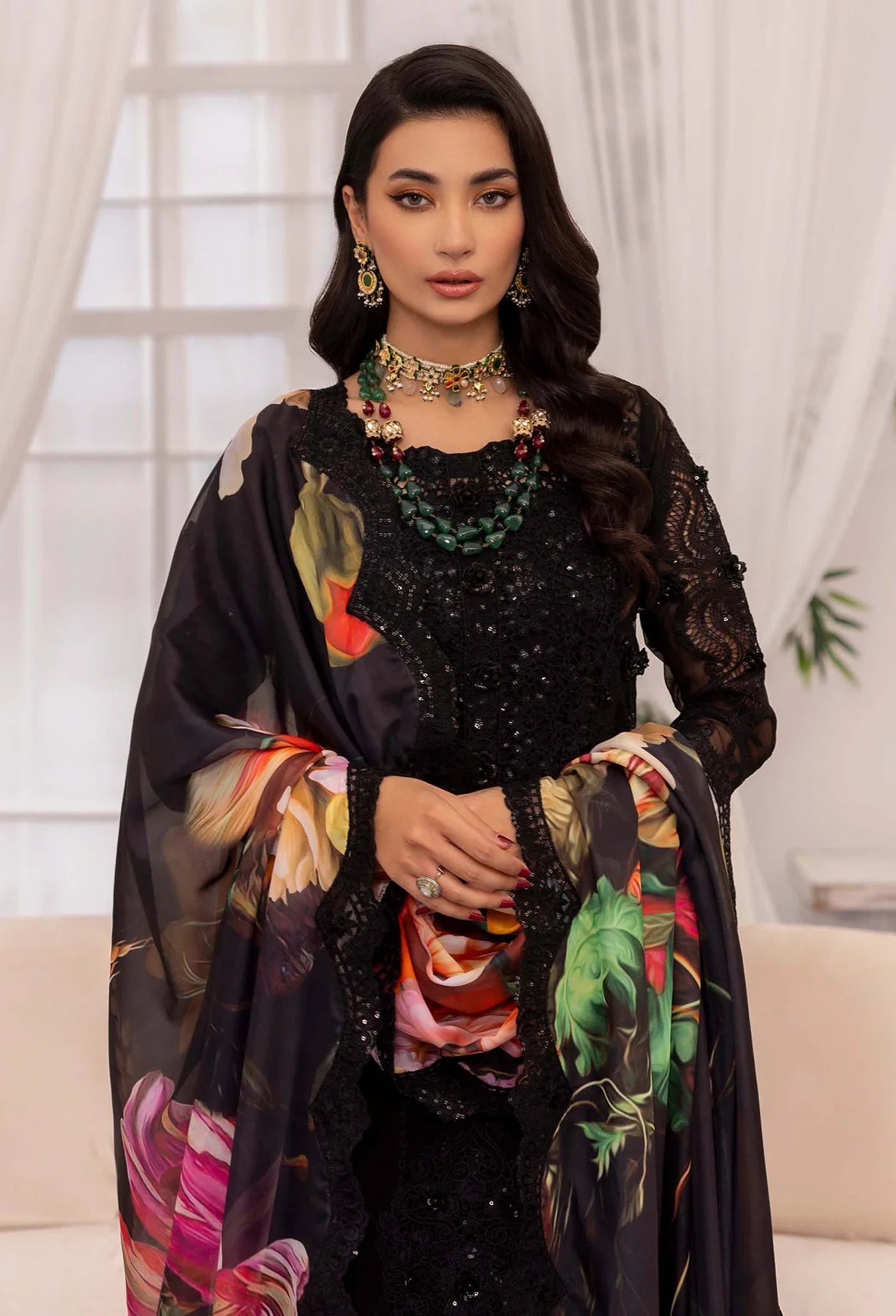 Adan's Chantelle Chiffon Suits | 2024 | OBSIDIAN