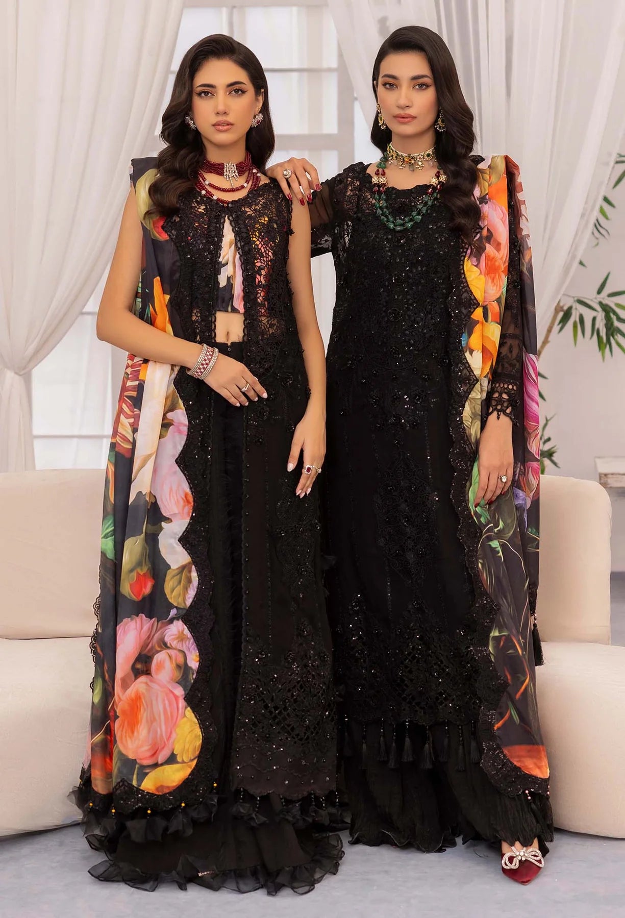 Adan's Chantelle Chiffon Suits | 2024 | OBSIDIAN