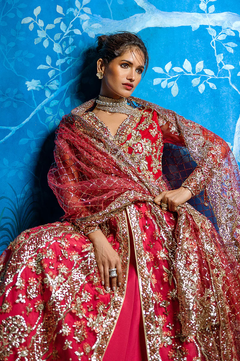 Mushq Stardust | Unstitched Wedding Suits Collection - 2024 - Red Carpet