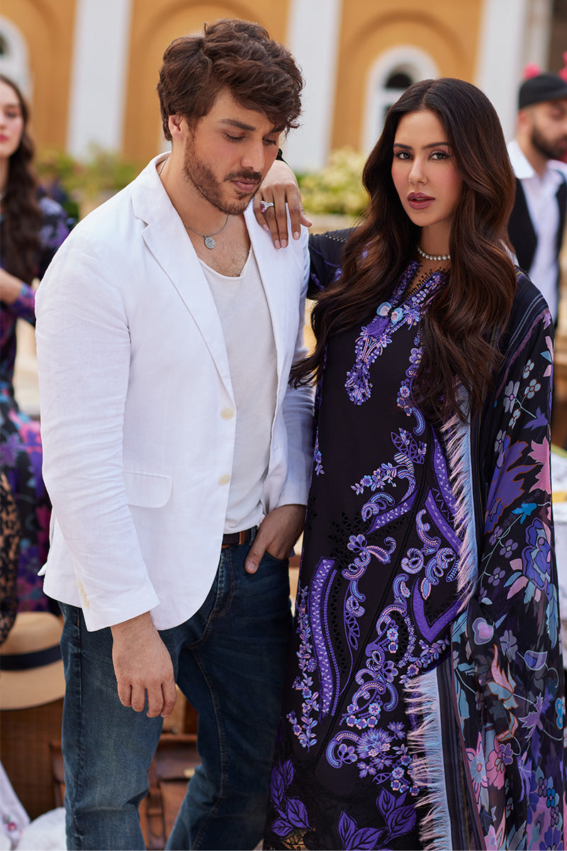Mushq Luxury Lawn Suits | 2024 | Te Amo | SARDINIA SPLENDOR