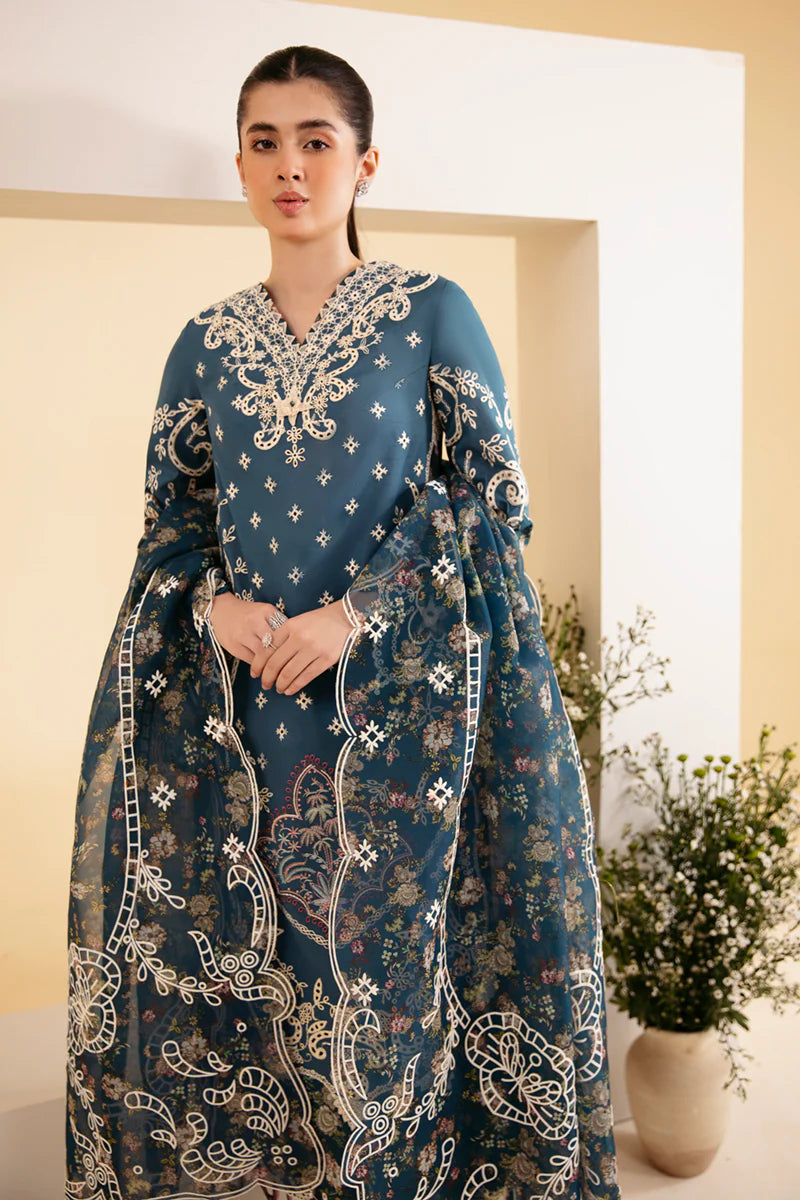 Qlinekari Lawn Suits by Qalamkar | 2024 | SQ-05
