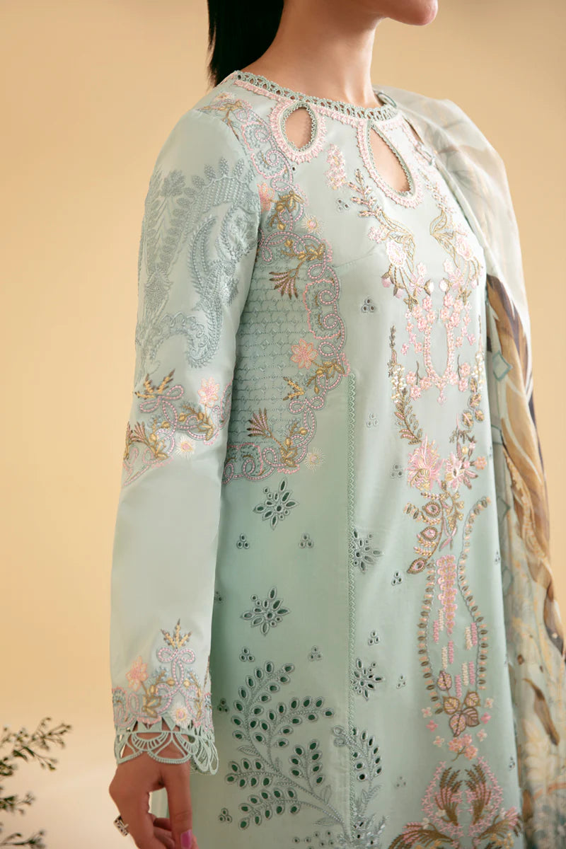 Qlinekari Lawn Suits by Qalamkar | 2024 | SQ-06
