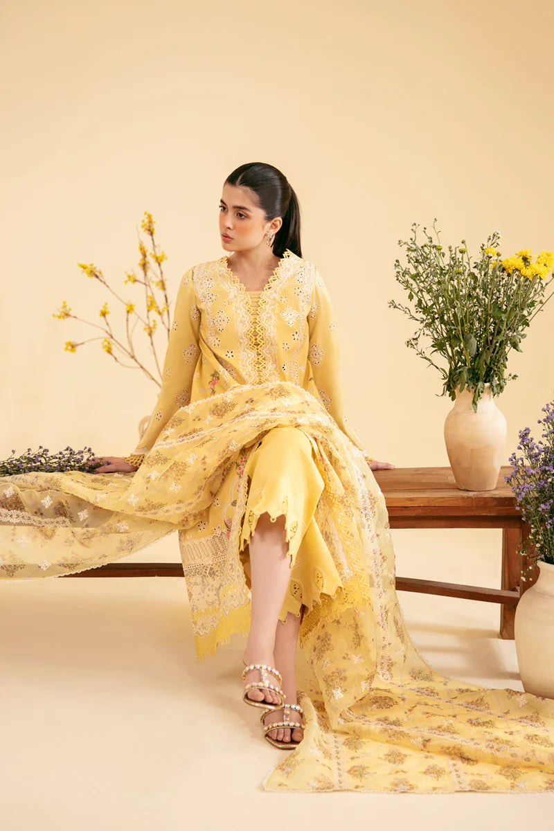 Qlinekari Lawn Suits by Qalamkar | 2024 | SQ-12