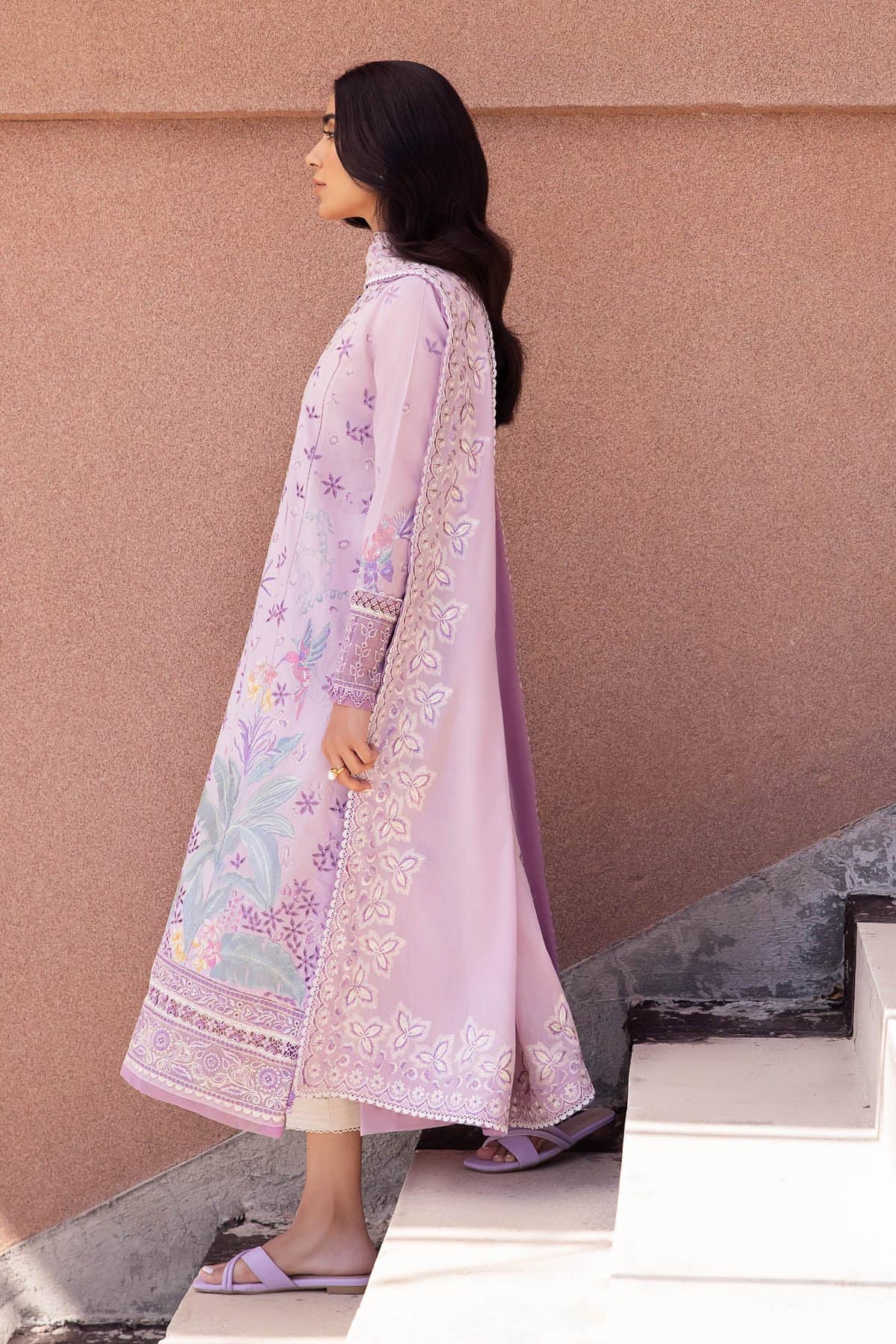 Zaha Lawn Suits | 2024 | ZL24-01 A