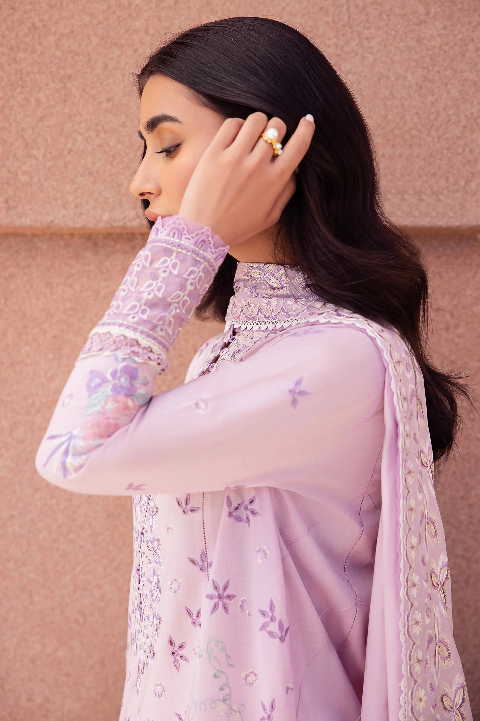 Zaha Lawn Suits | 2024 | ZL24-01 A