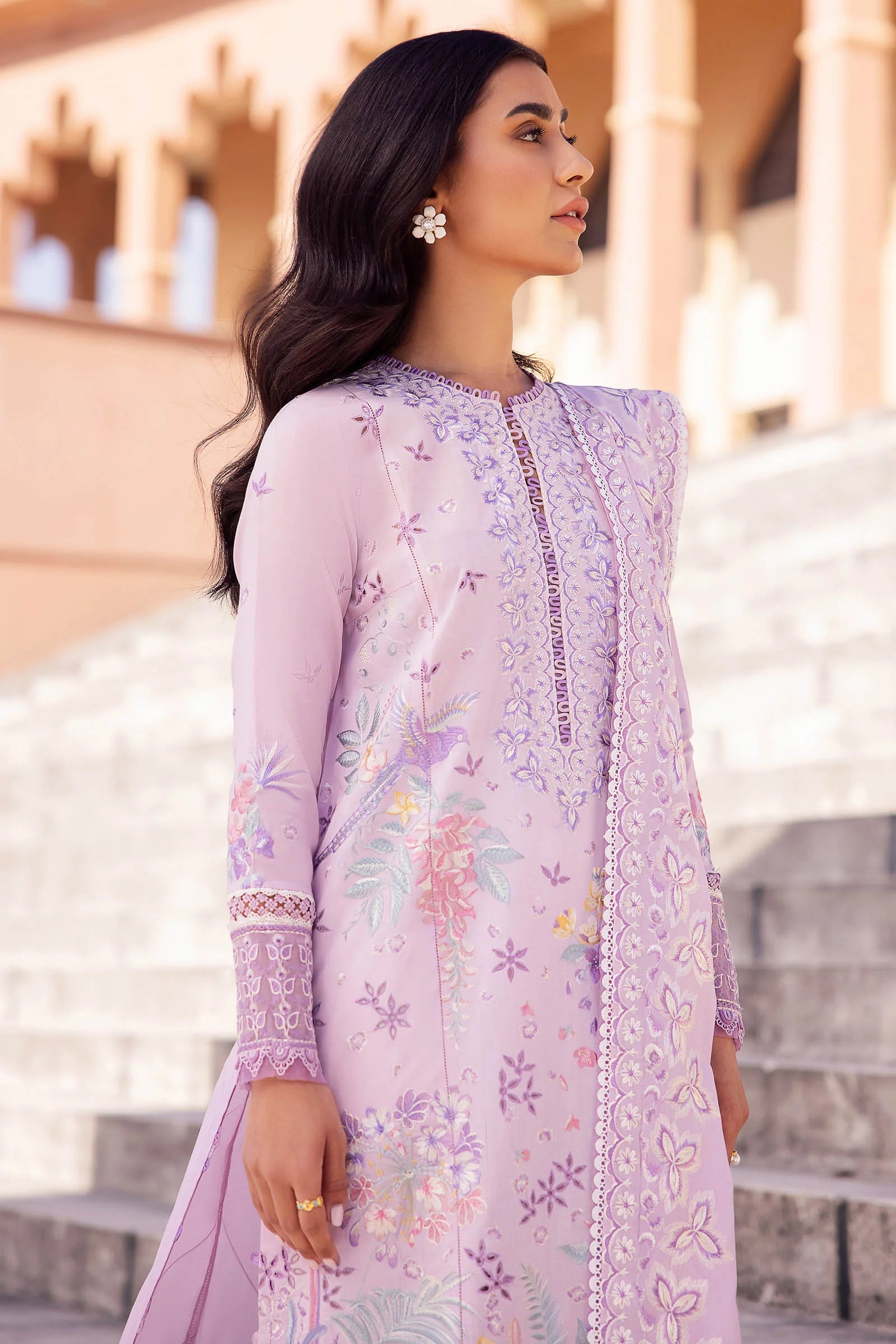 Zaha Lawn Suits | 2024 | ZL24-01 A