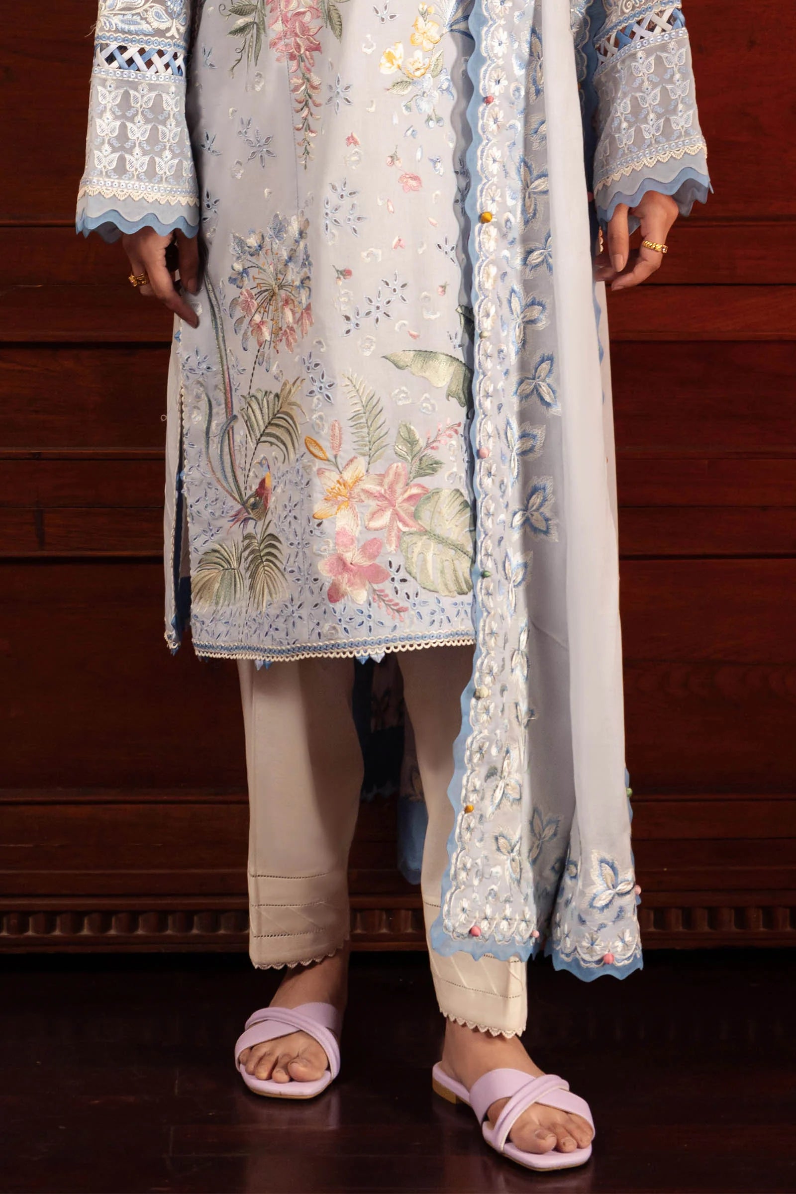 Zaha Lawn Suits | 2024 | ZL24-01 B