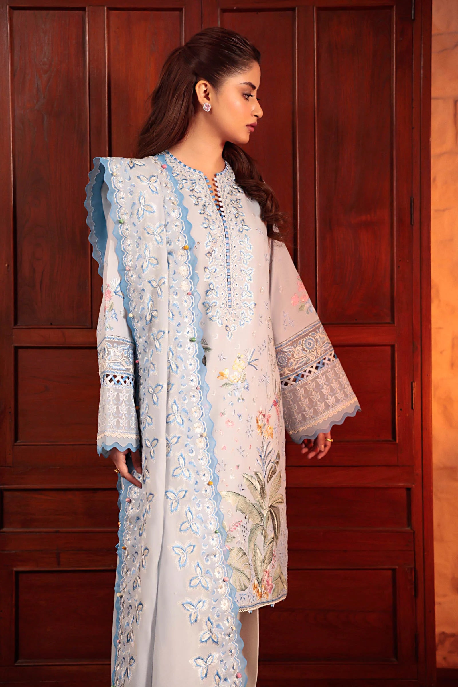 Zaha Lawn Suits | 2024 | ZL24-01 B