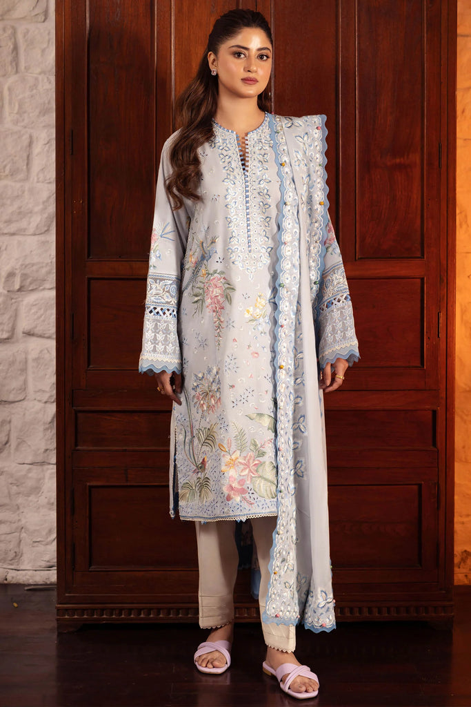 Zaha Lawn Suits | 2024 | ZL24-01 B