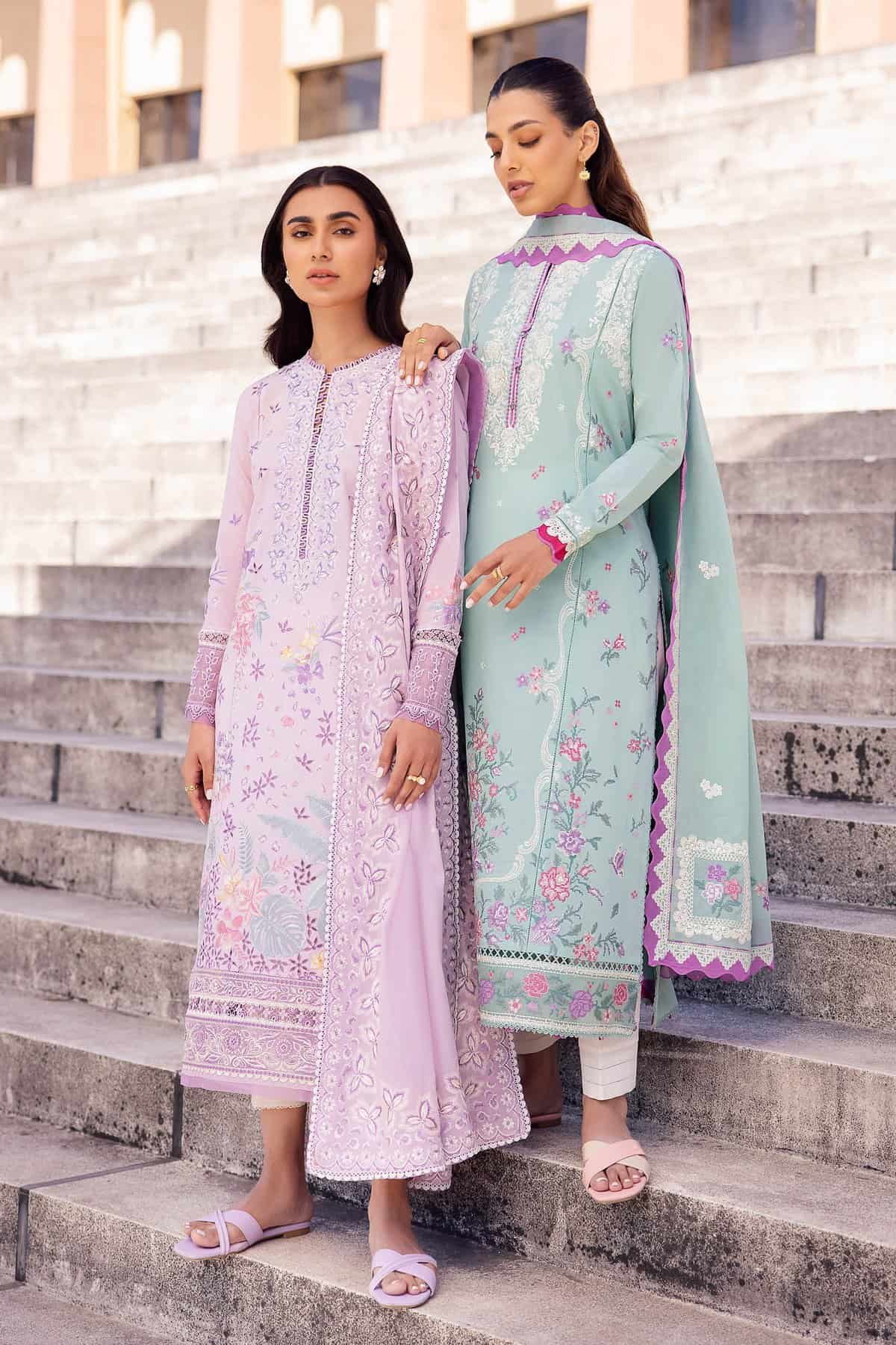 Zaha Lawn Suits | 2024 | ZL24-02 A