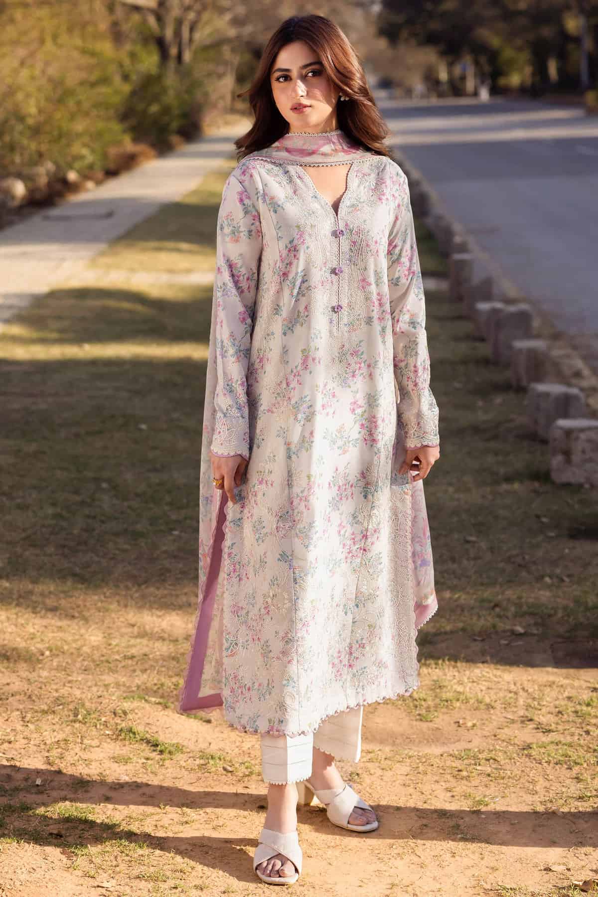 Zaha Lawn Suits | 2024 |  ZL24-03 A