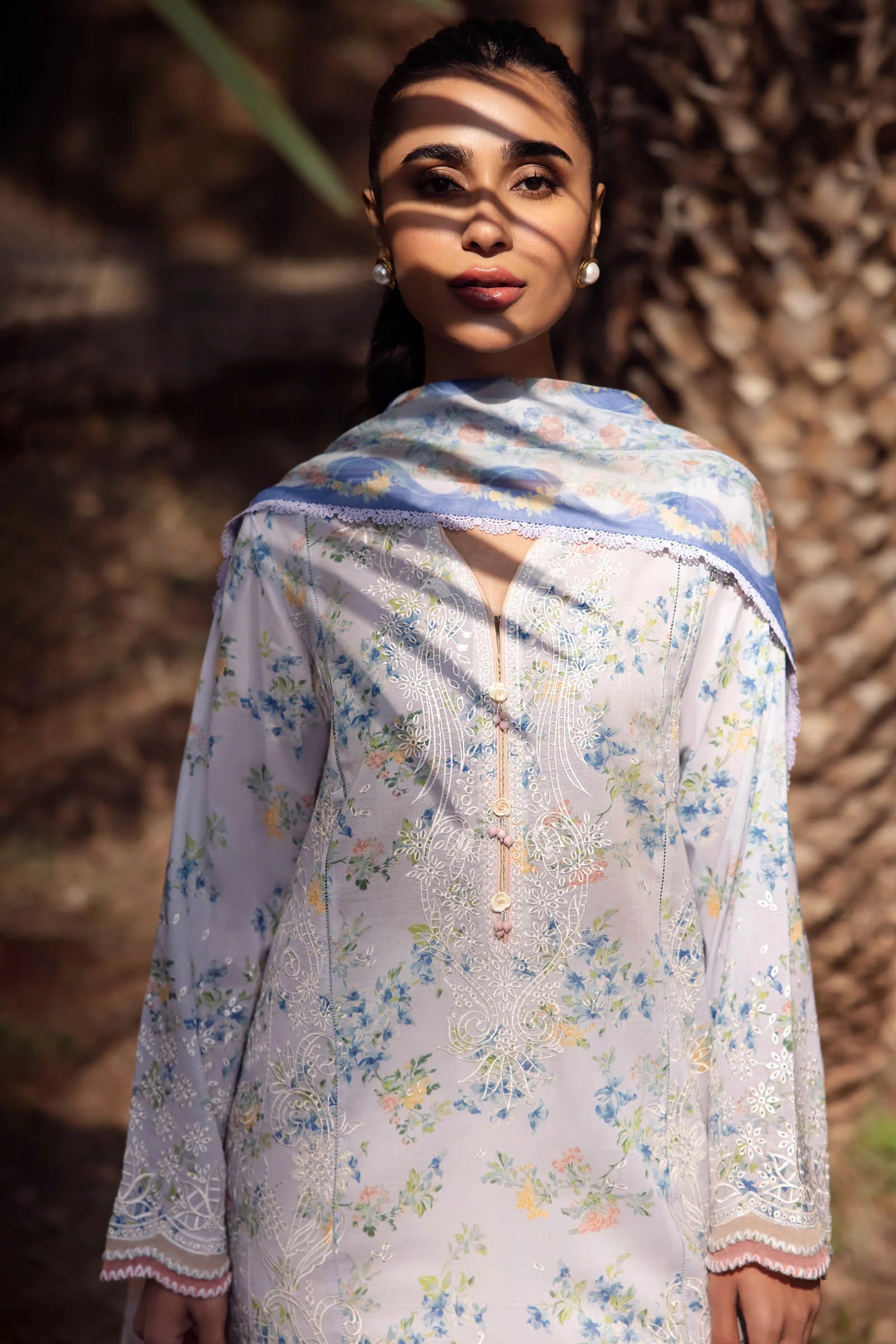 Zaha Lawn Suits | 2024 | ZL24-03 B