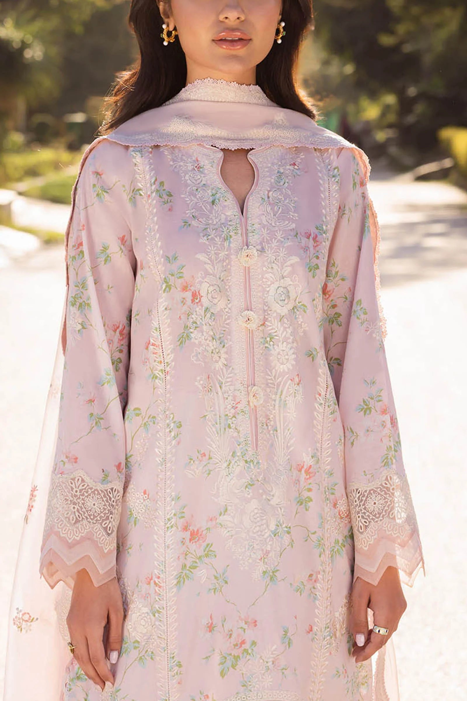 Zaha Lawn Suits | 2024 |  ZL24-04 A