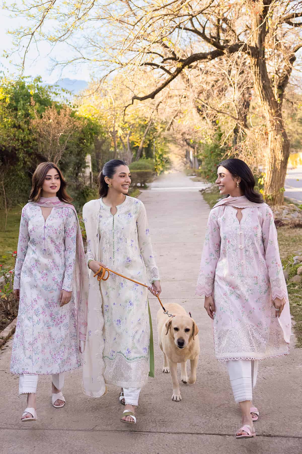 Zaha Lawn Suits | 2024 |  ZL24-04 B