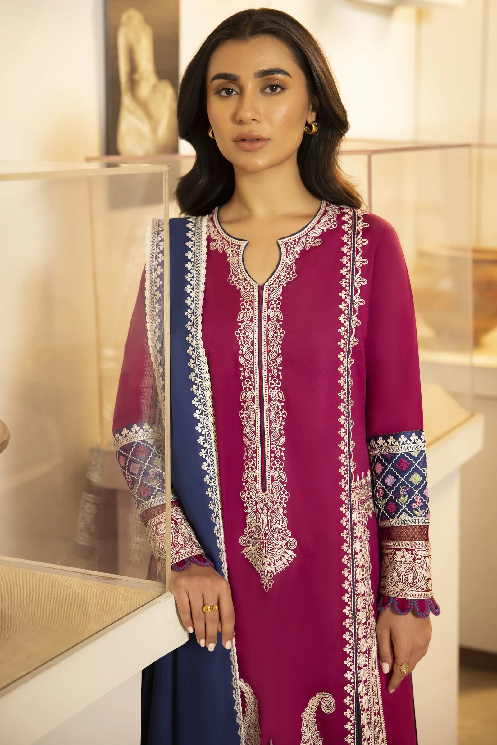 Zaha Lawn Suits | 2024 | ZL24-06 B