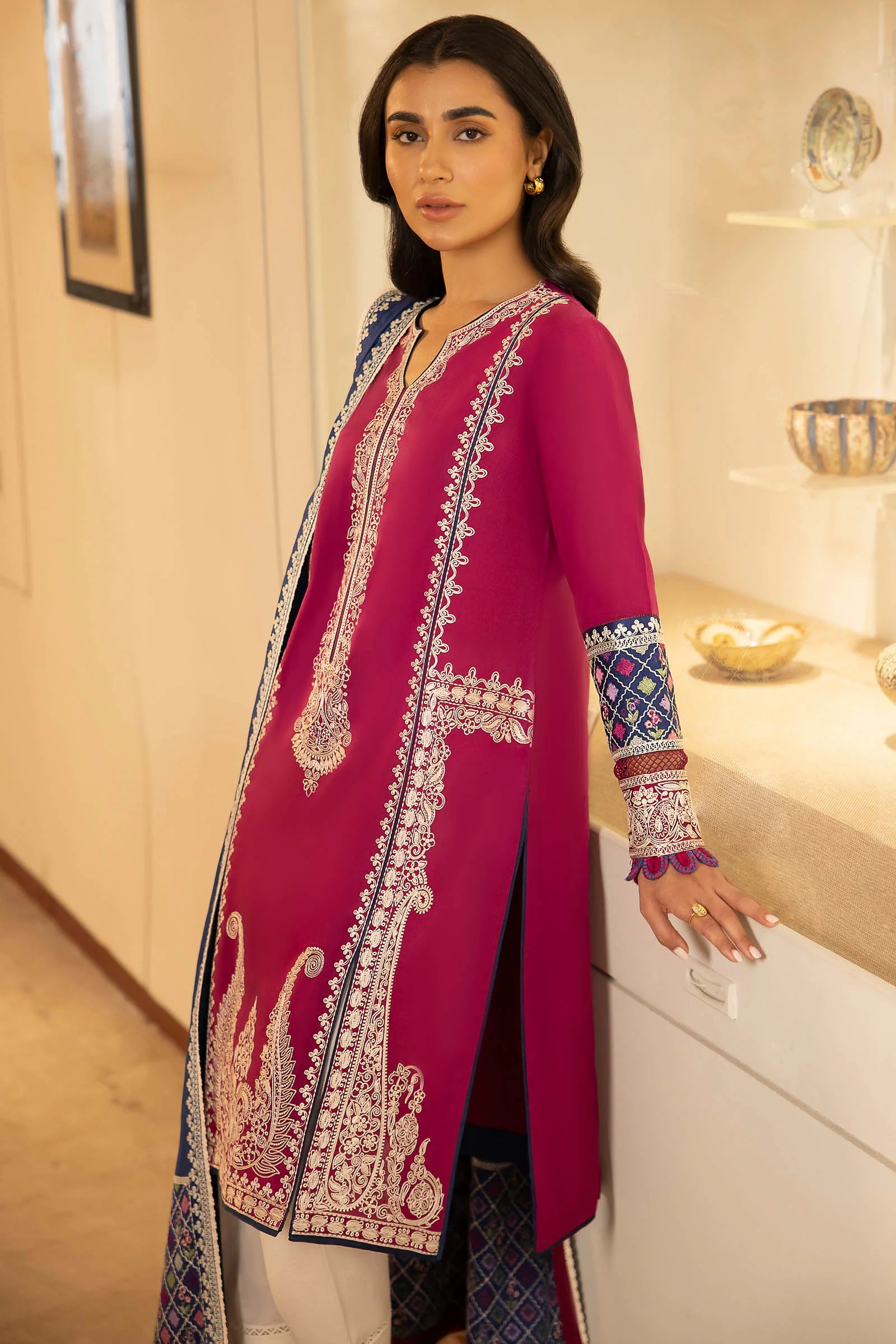 Zaha Lawn Suits | 2024 | ZL24-06 B