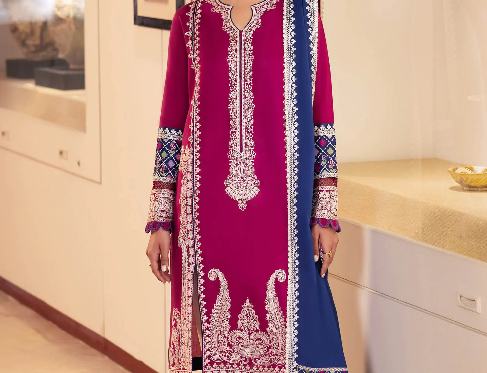 Zaha Lawn Suits | 2024 | ZL24-06 B