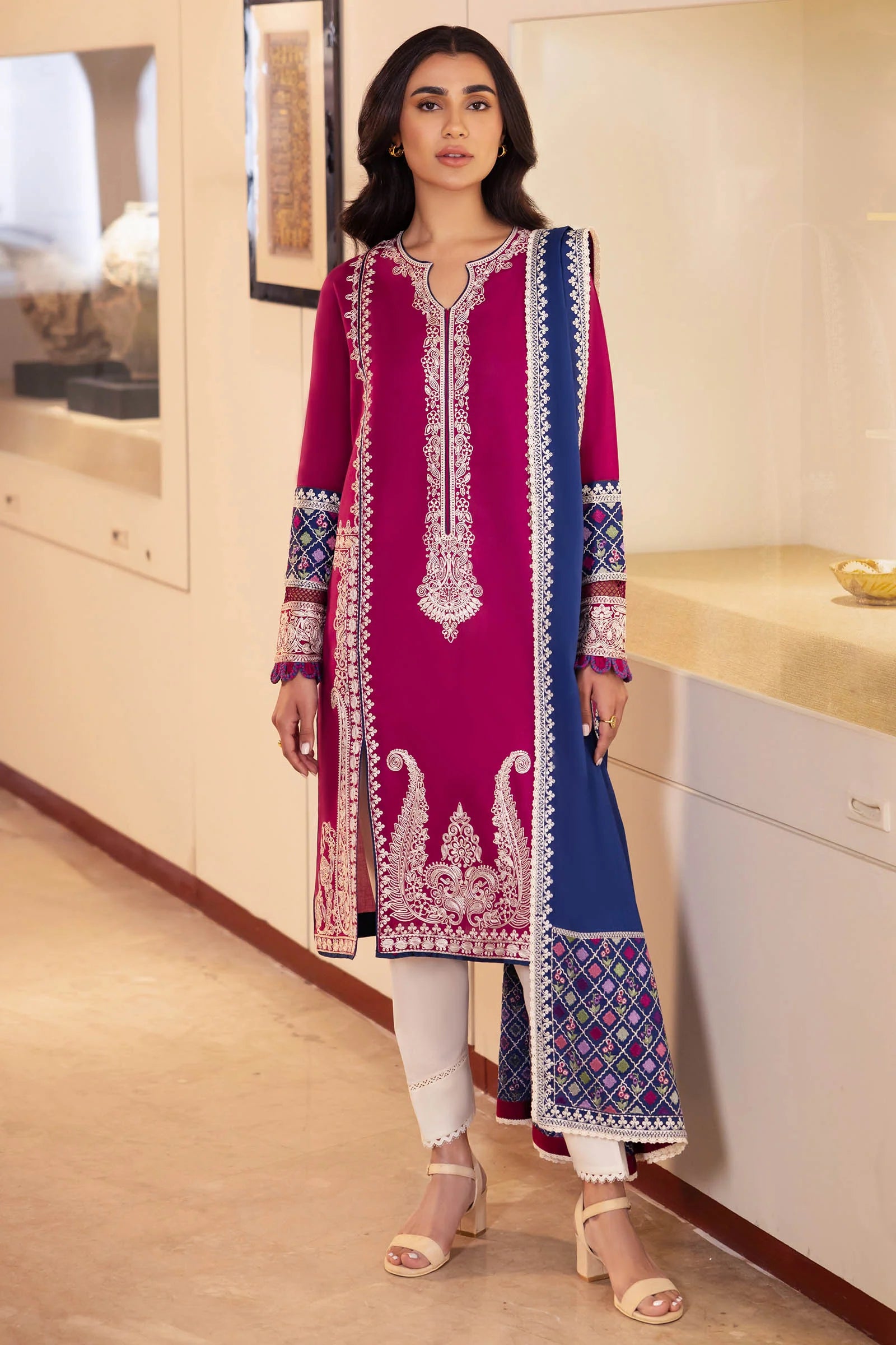 Zaha Lawn Suits | 2024 | ZL24-06 B
