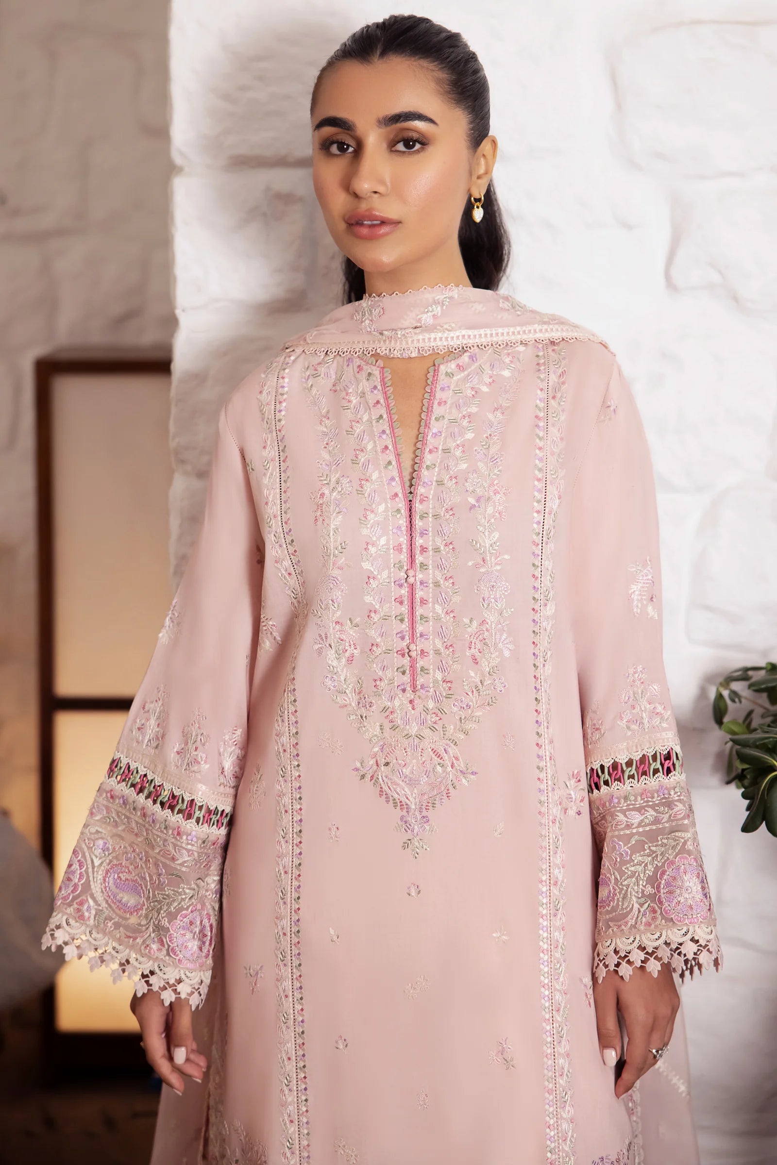 Zaha Lawn Suits | 2024 | ZL24-07 A