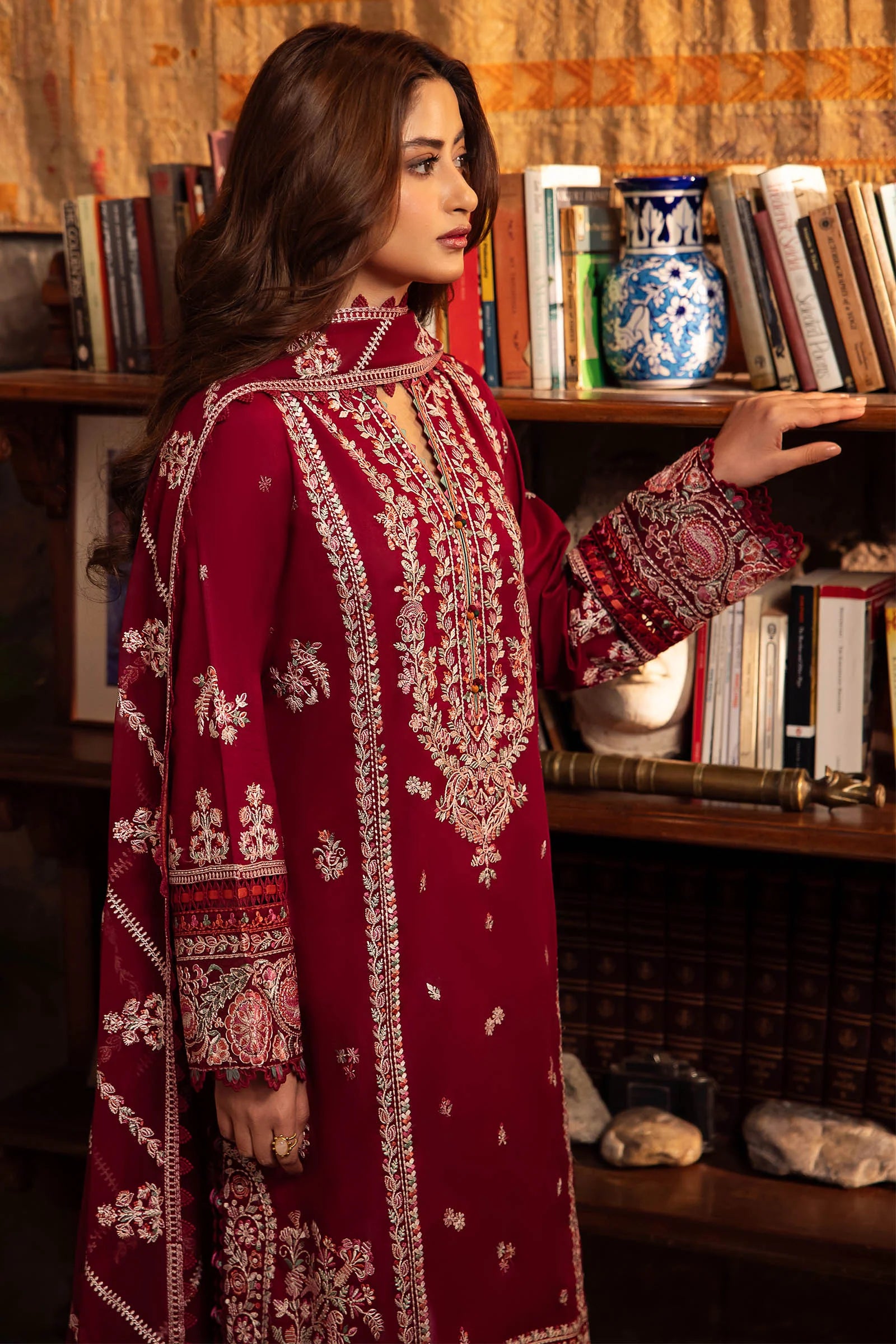 Zaha Lawn Suits | 2024 | ZL24-07 B