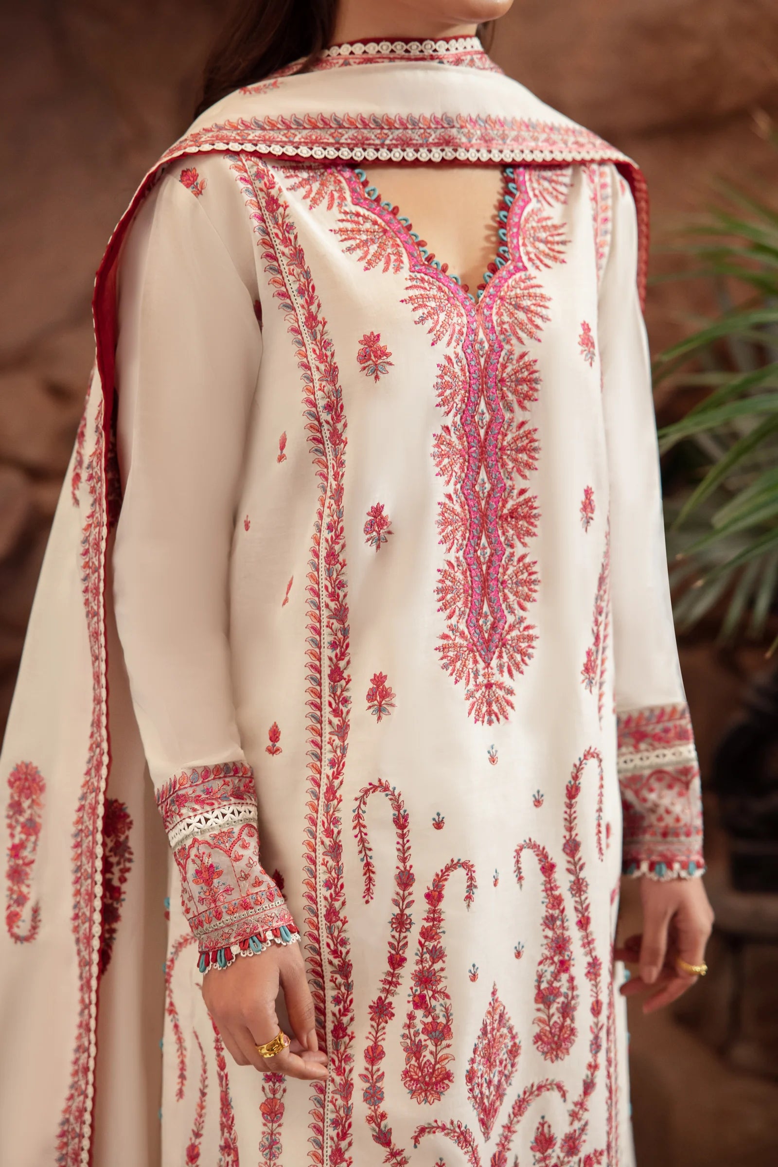 Zaha Lawn Suits | 2024 | ZL24-09 A