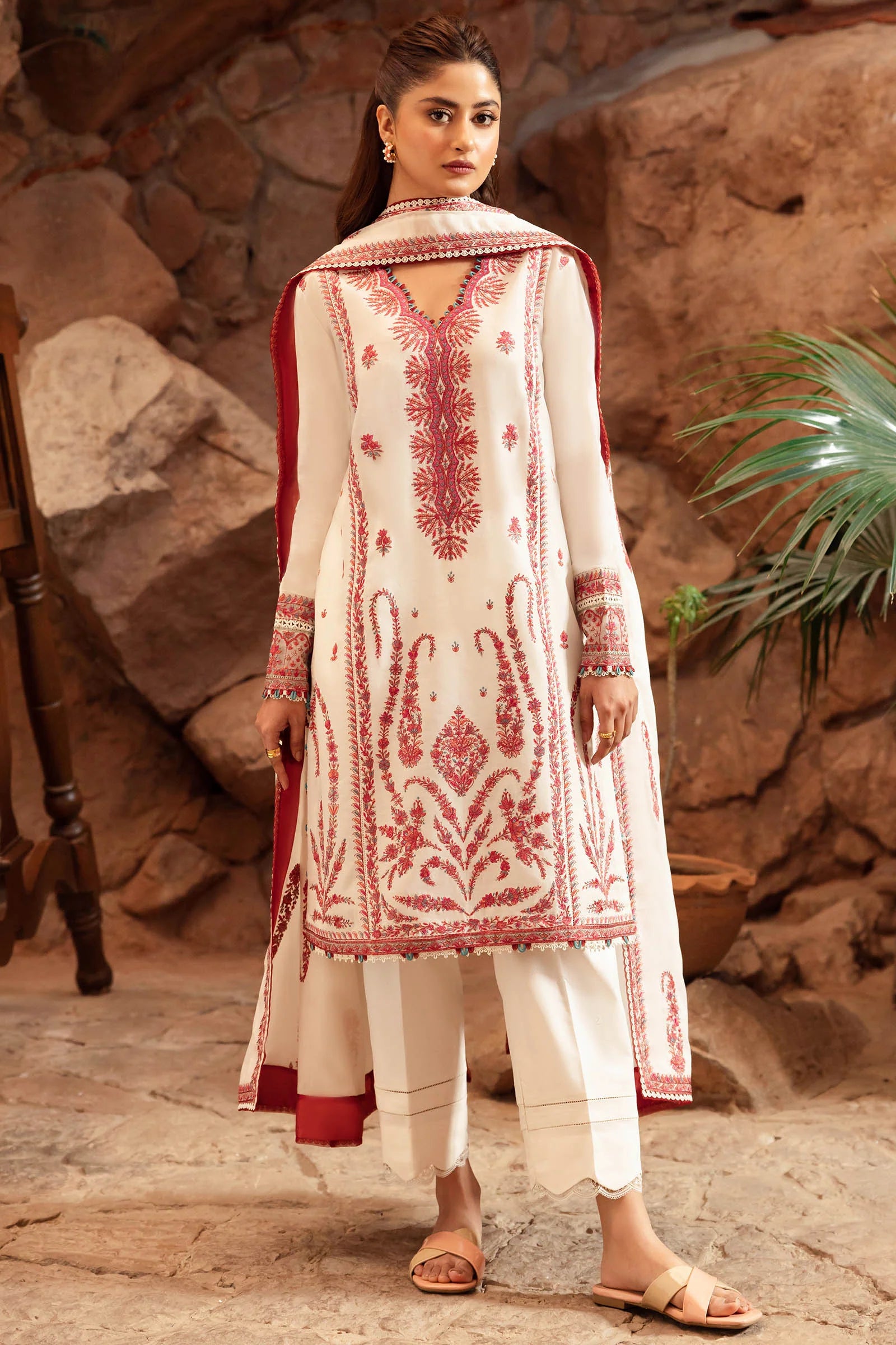 Zaha Lawn Suits | 2024 | ZL24-09 A
