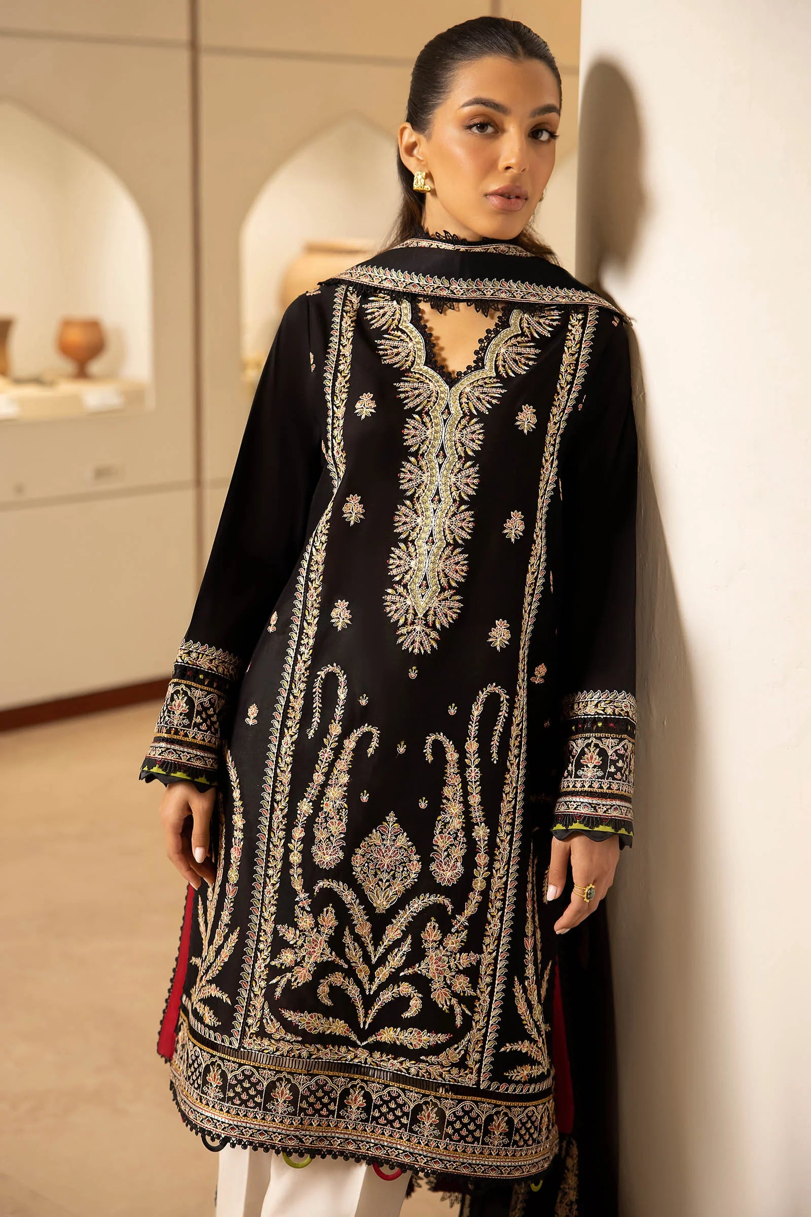 Zaha Lawn Suits | 2024 | ZL24-09 B