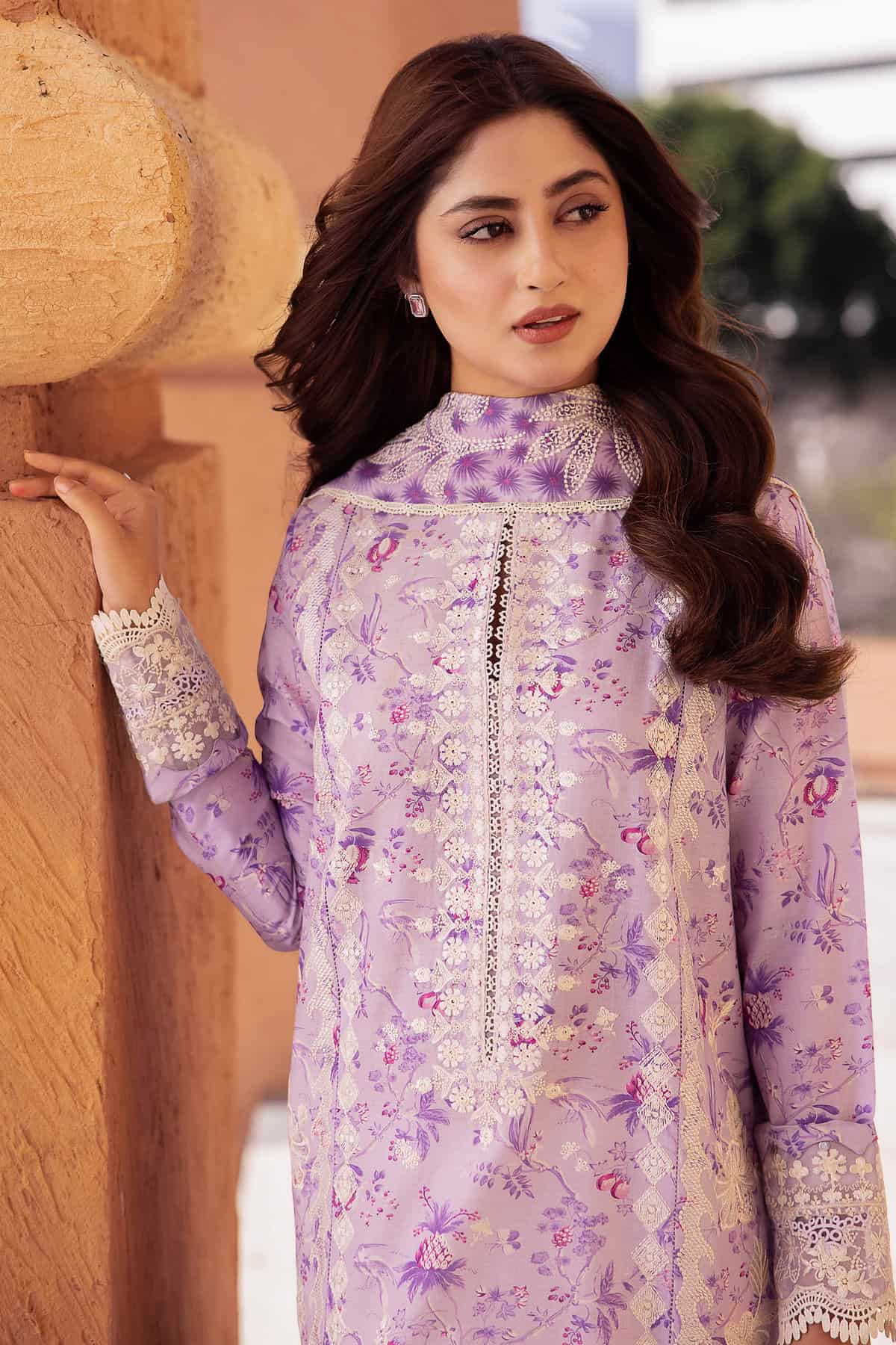Zaha Lawn Suits | 2024 | ZL24-10 A