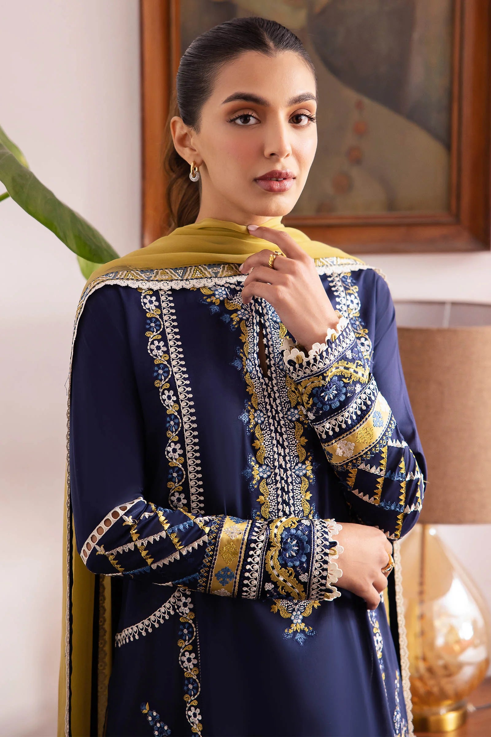 Zaha Lawn Suits | 2024 | ZL24-11 A
