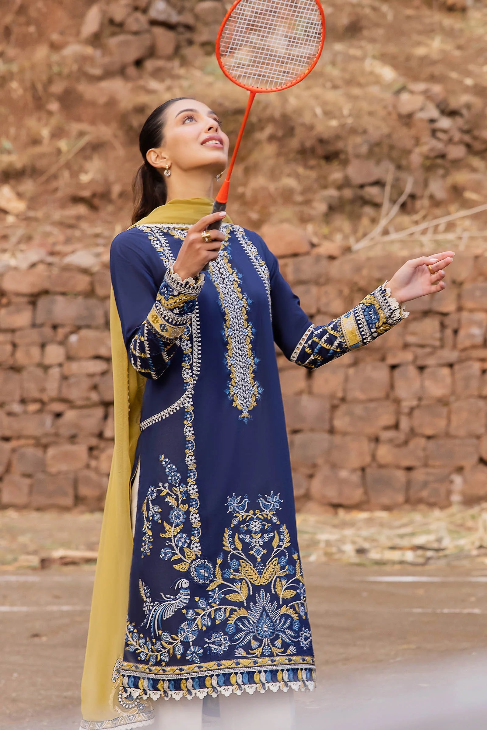 Zaha Lawn Suits | 2024 | ZL24-11 A