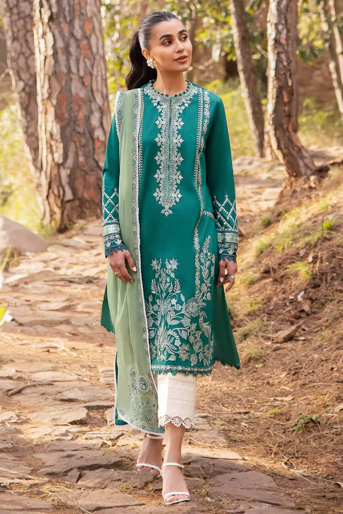 Zaha Lawn Suits | 2024 | ZL24-11 B