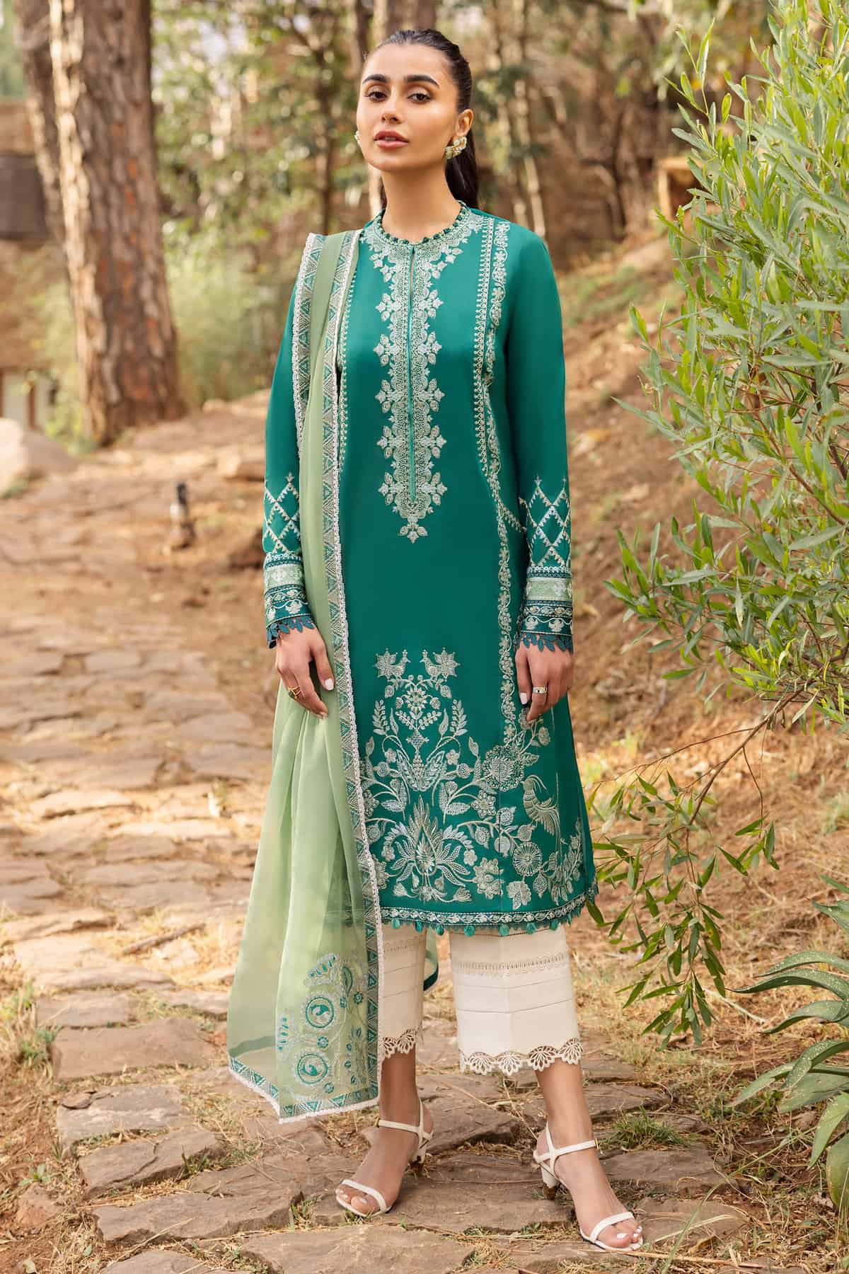 Zaha Lawn Suits | 2024 | ZL24-11 B