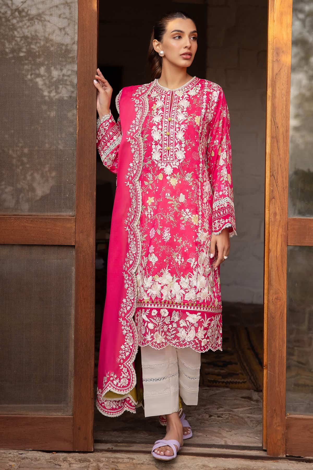 Zaha Lawn Suits | 2024 | ZL24-12 A