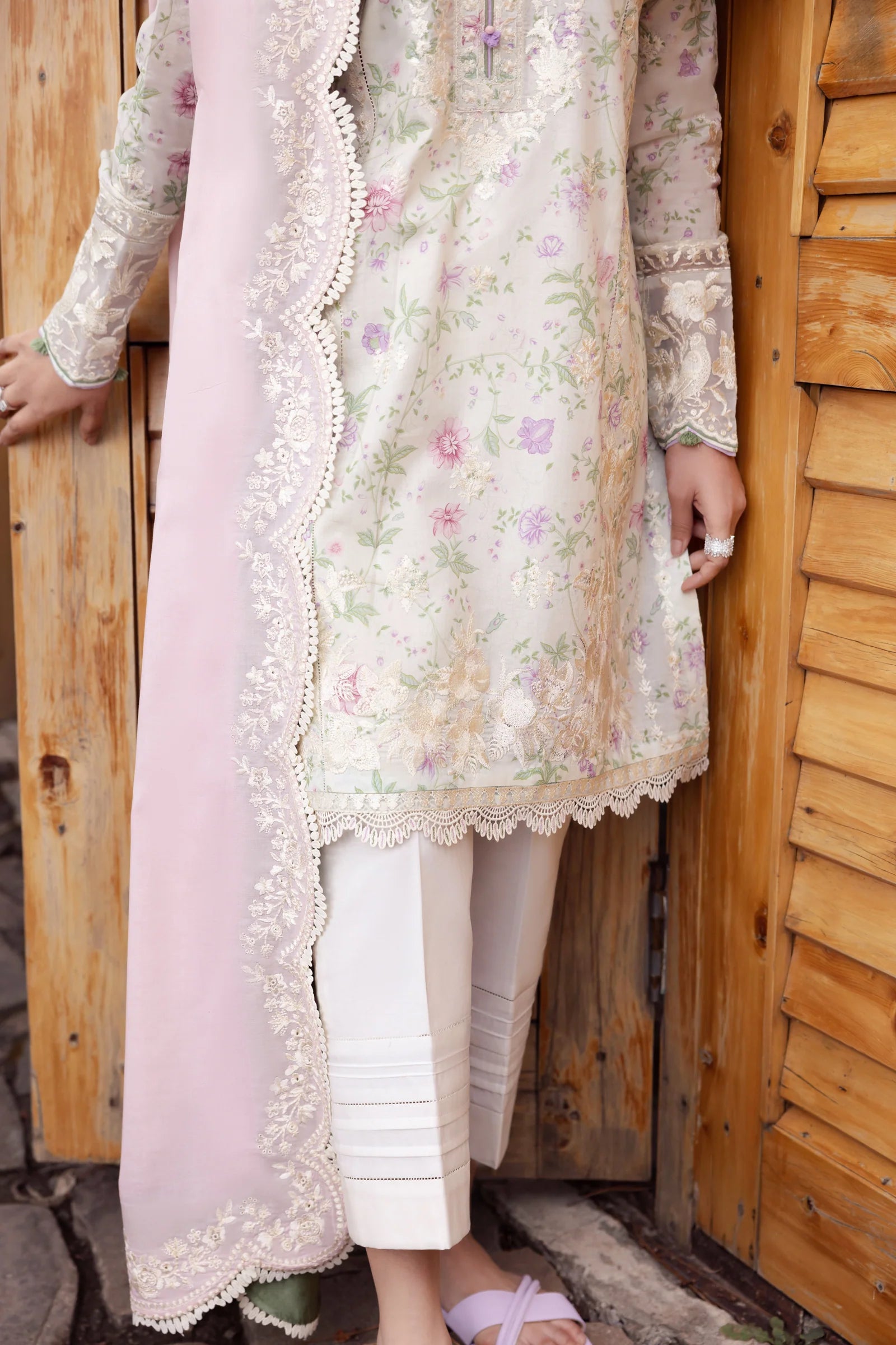 Zaha Lawn Suits | 2024 | ZL24-12 B