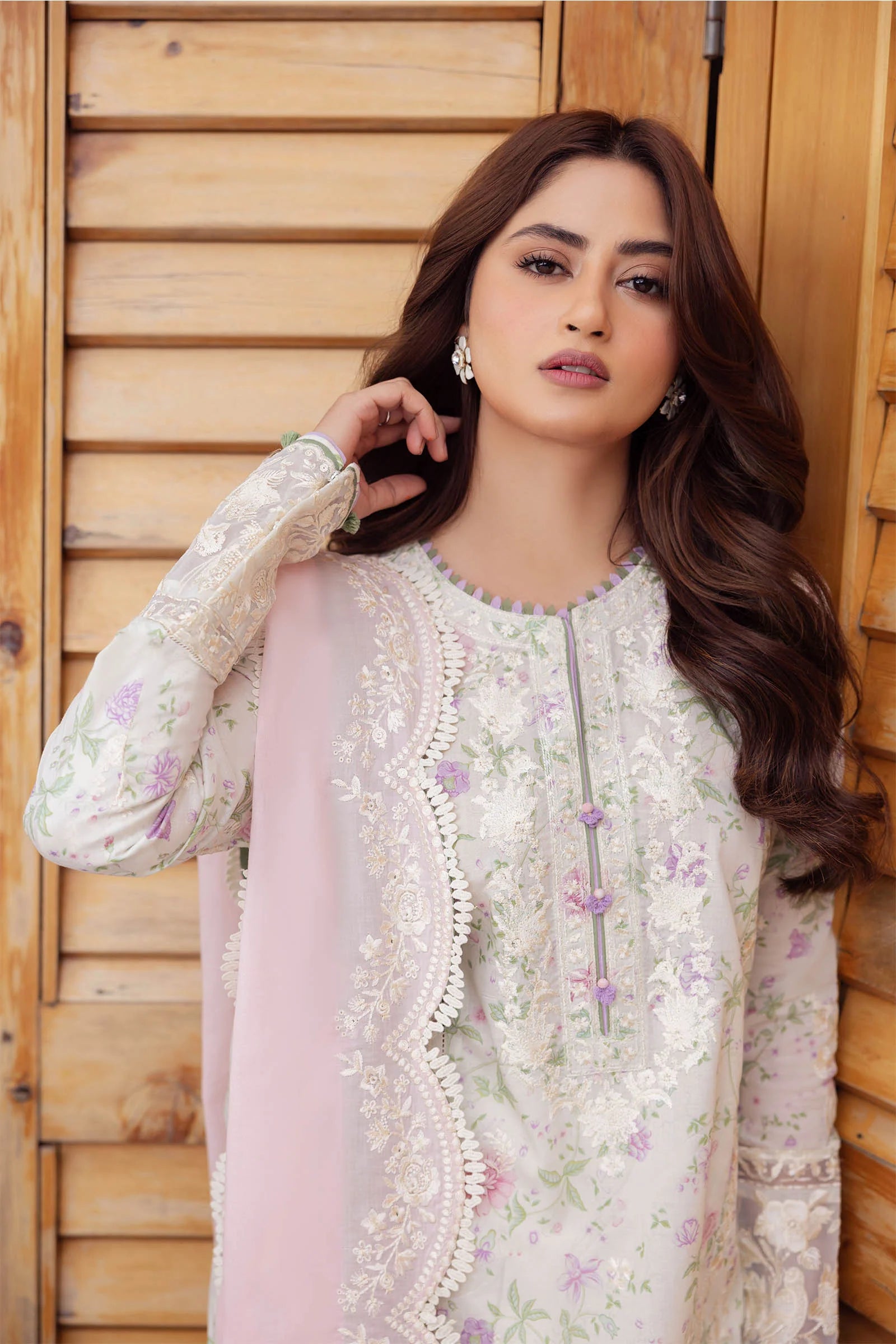 Zaha Lawn Suits | 2024 | ZL24-12 B