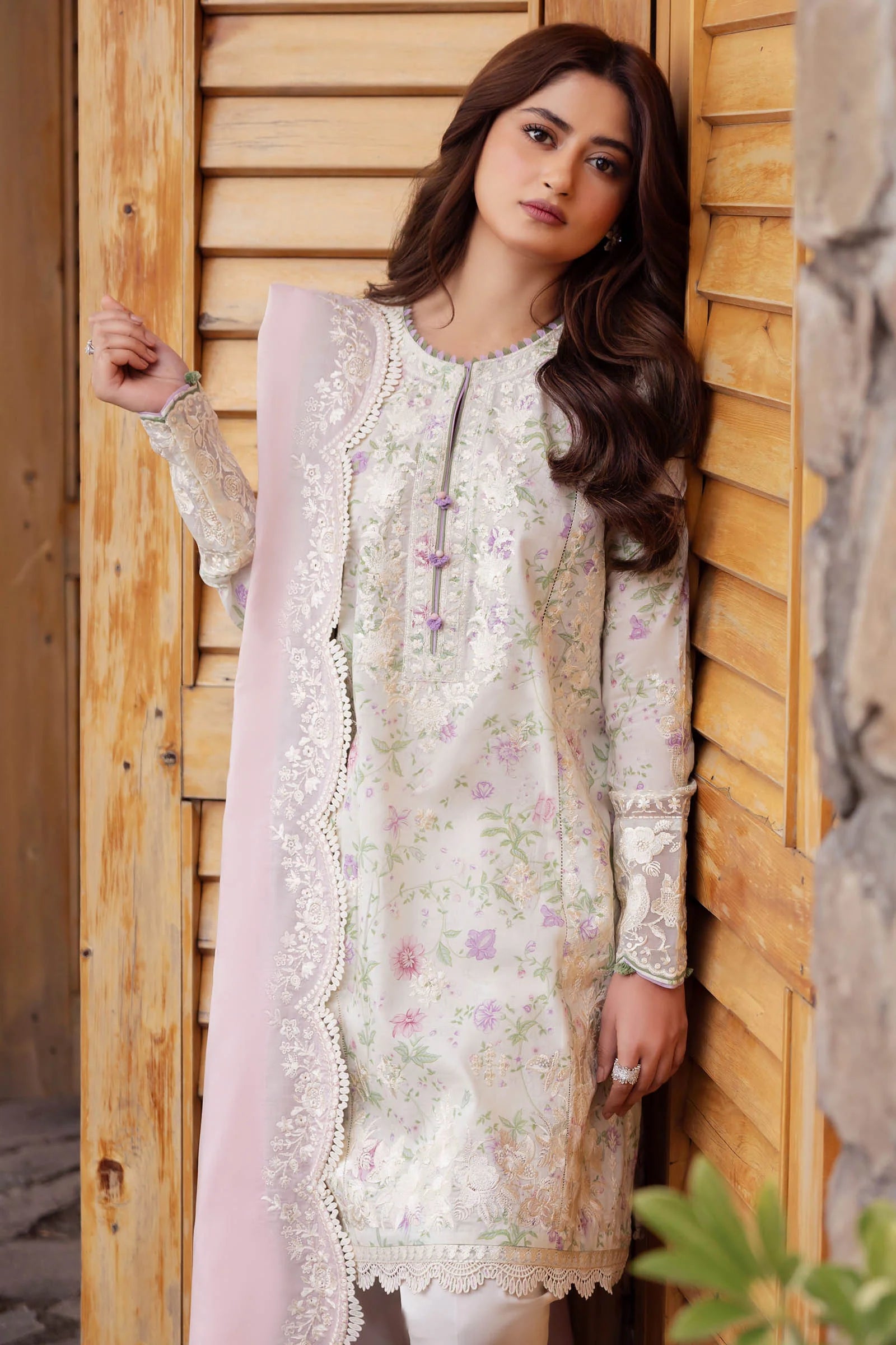Zaha Lawn Suits | 2024 | ZL24-12 B