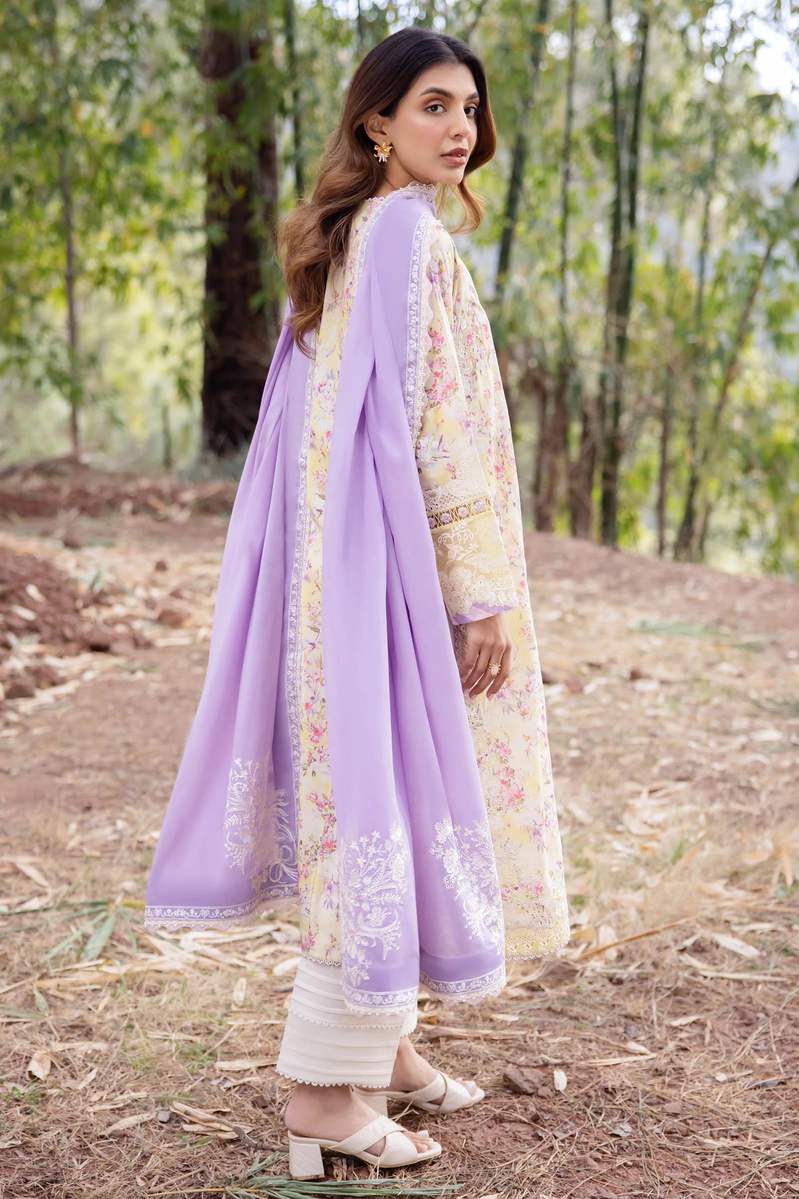 Zaha Lawn Suits | 2024 |  ZL24-13 A