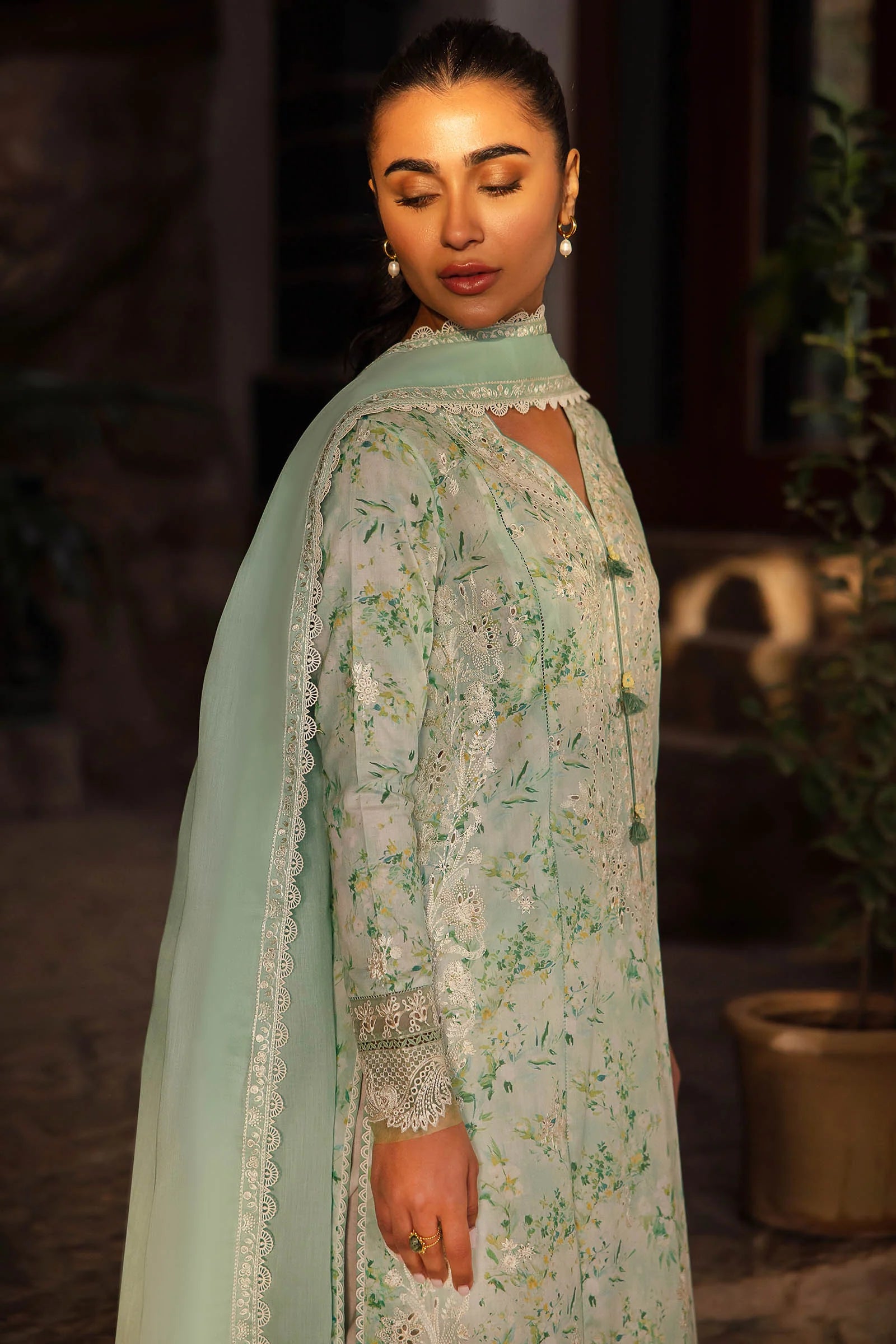 Zaha Lawn Suits | 2024 | ZL24-13 B