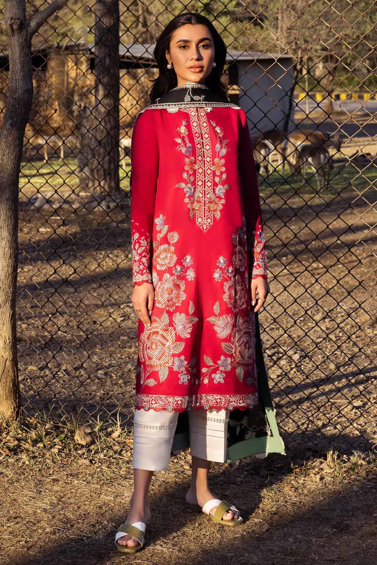 Zaha Lawn Suits | 2024 | ZL24-14 A