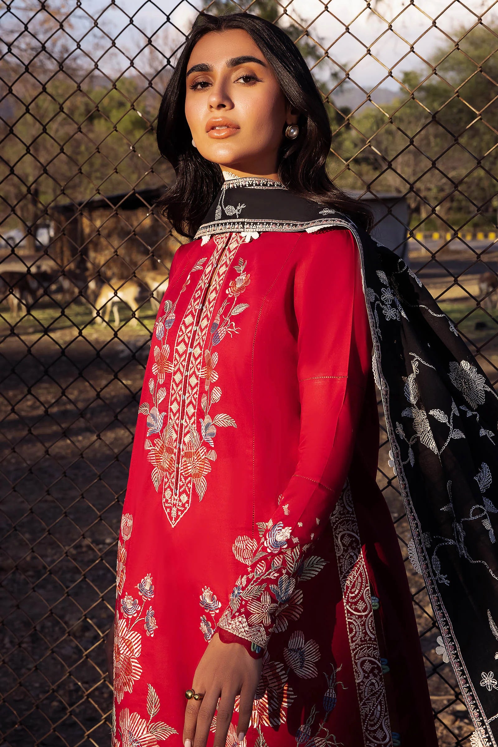 Zaha Lawn Suits | 2024 | ZL24-14 A