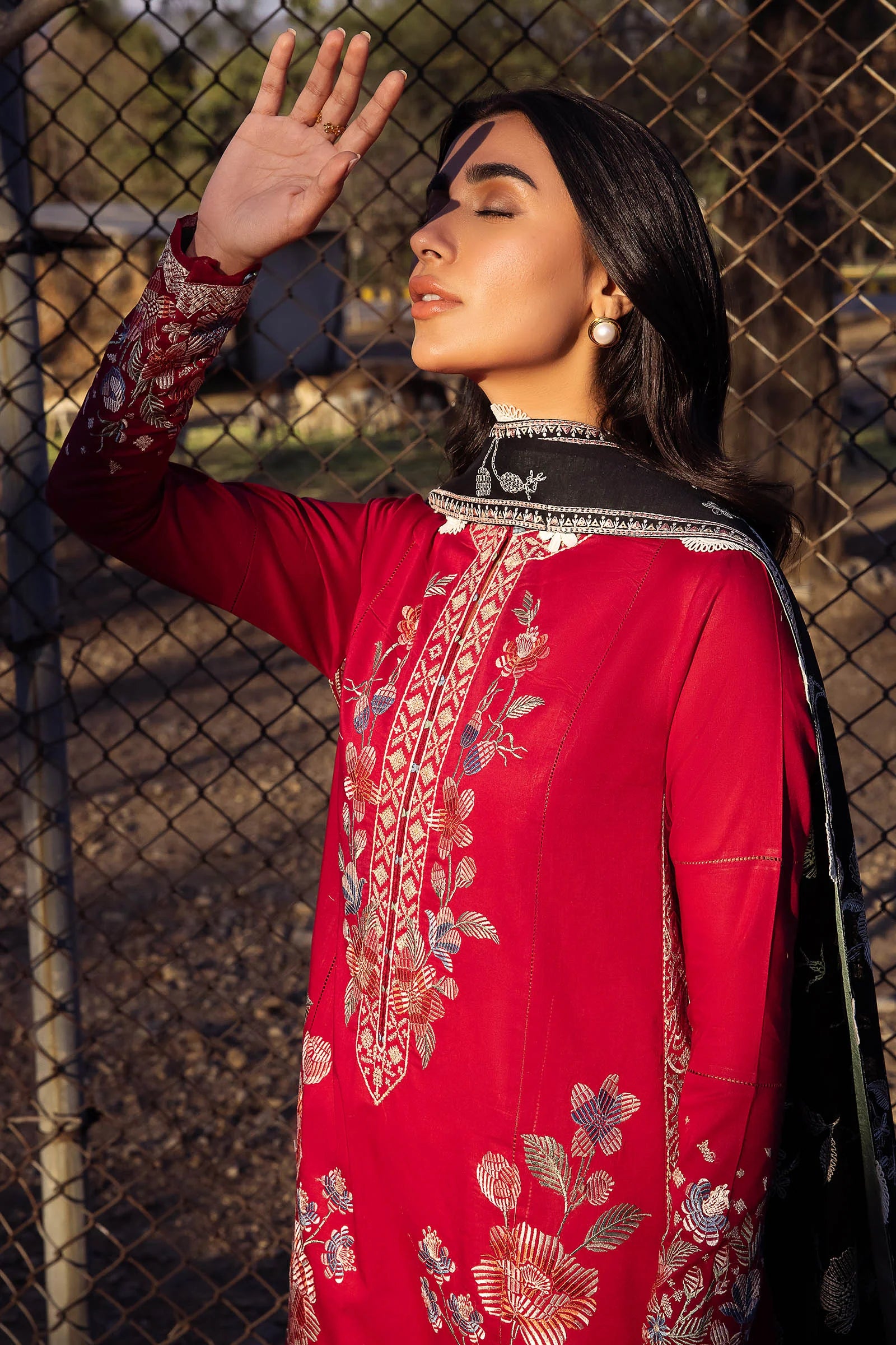 Zaha Lawn Suits | 2024 | ZL24-14 A