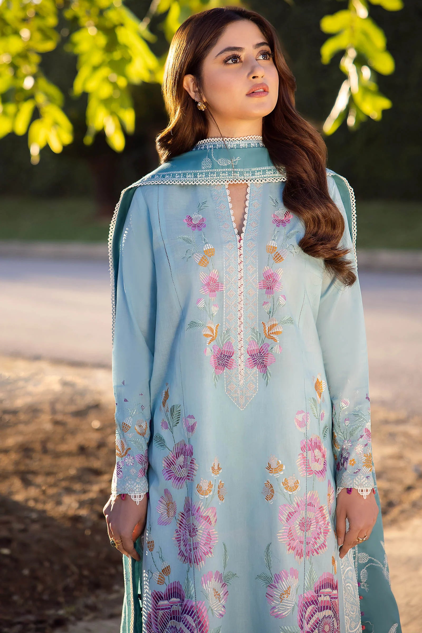 Zaha Lawn Suits | 2024 | ZL24-14 B