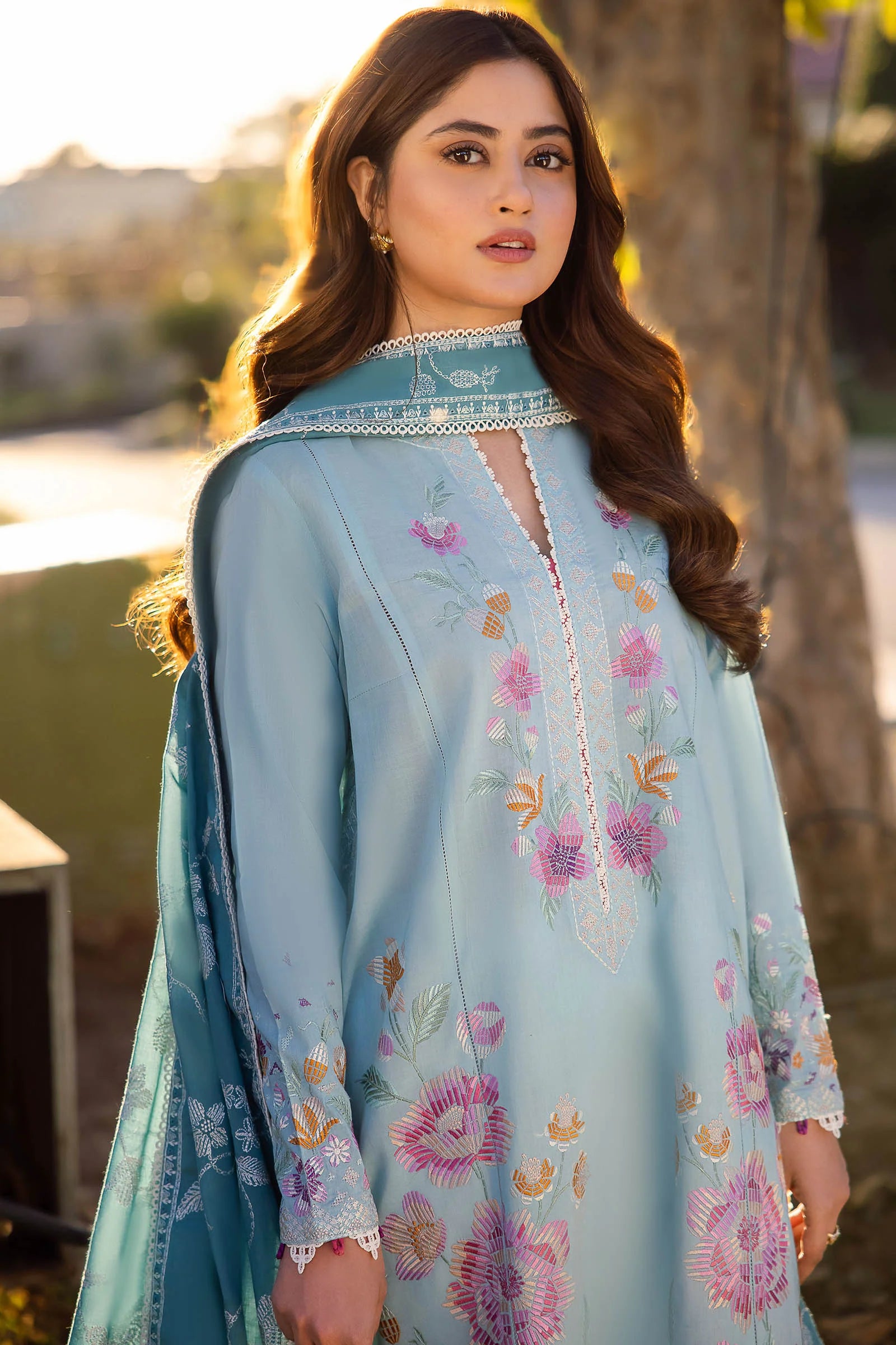 Zaha Lawn Suits | 2024 | ZL24-14 B