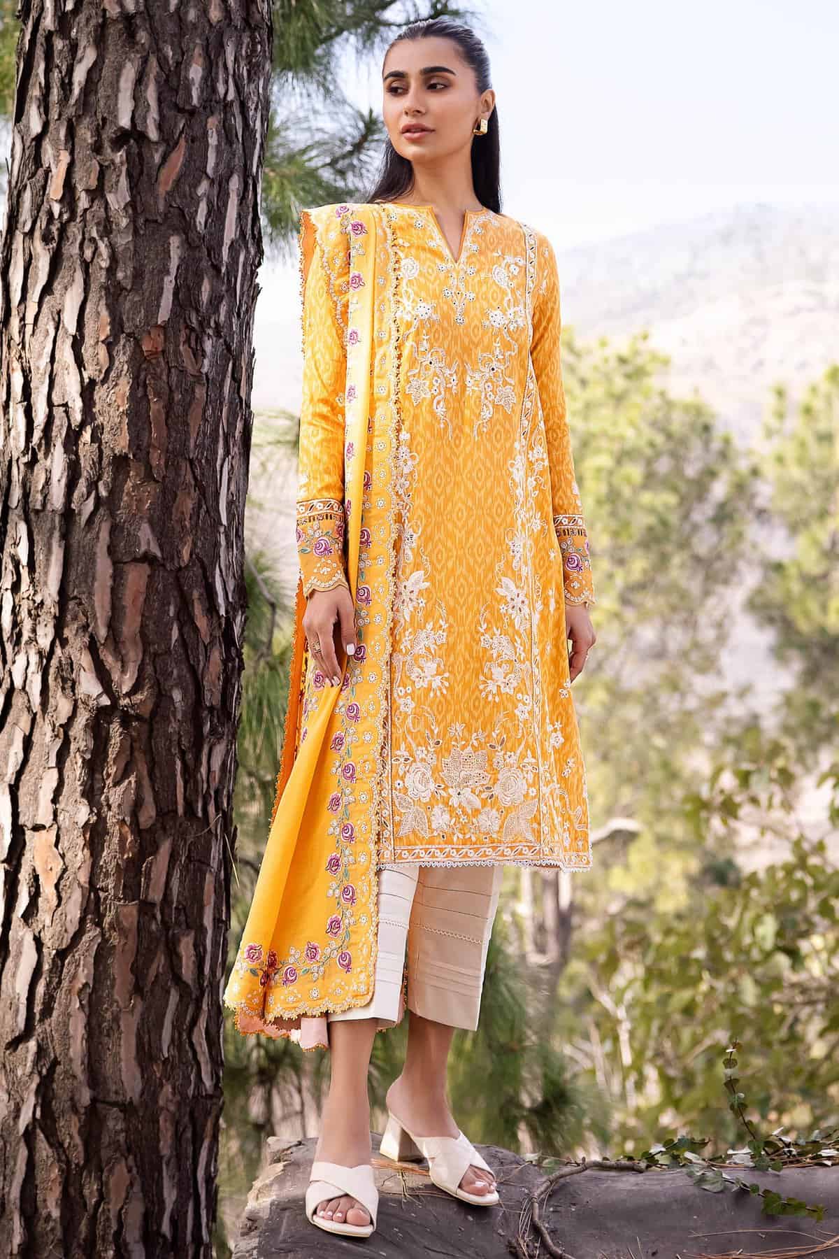 Zaha Lawn Suits | 2024 |  ZL24-15 A