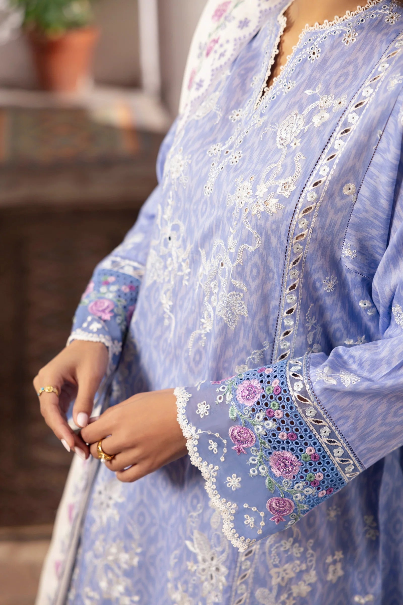 Zaha Lawn Suits | 2024 |  ZL24-15 B