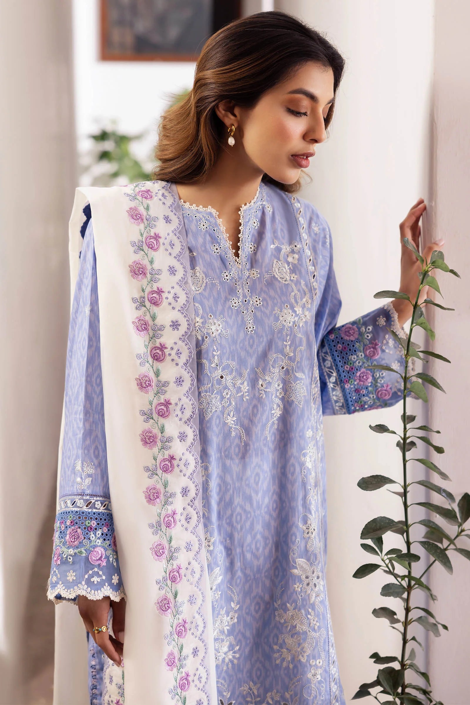 Zaha Lawn Suits | 2024 |  ZL24-15 B