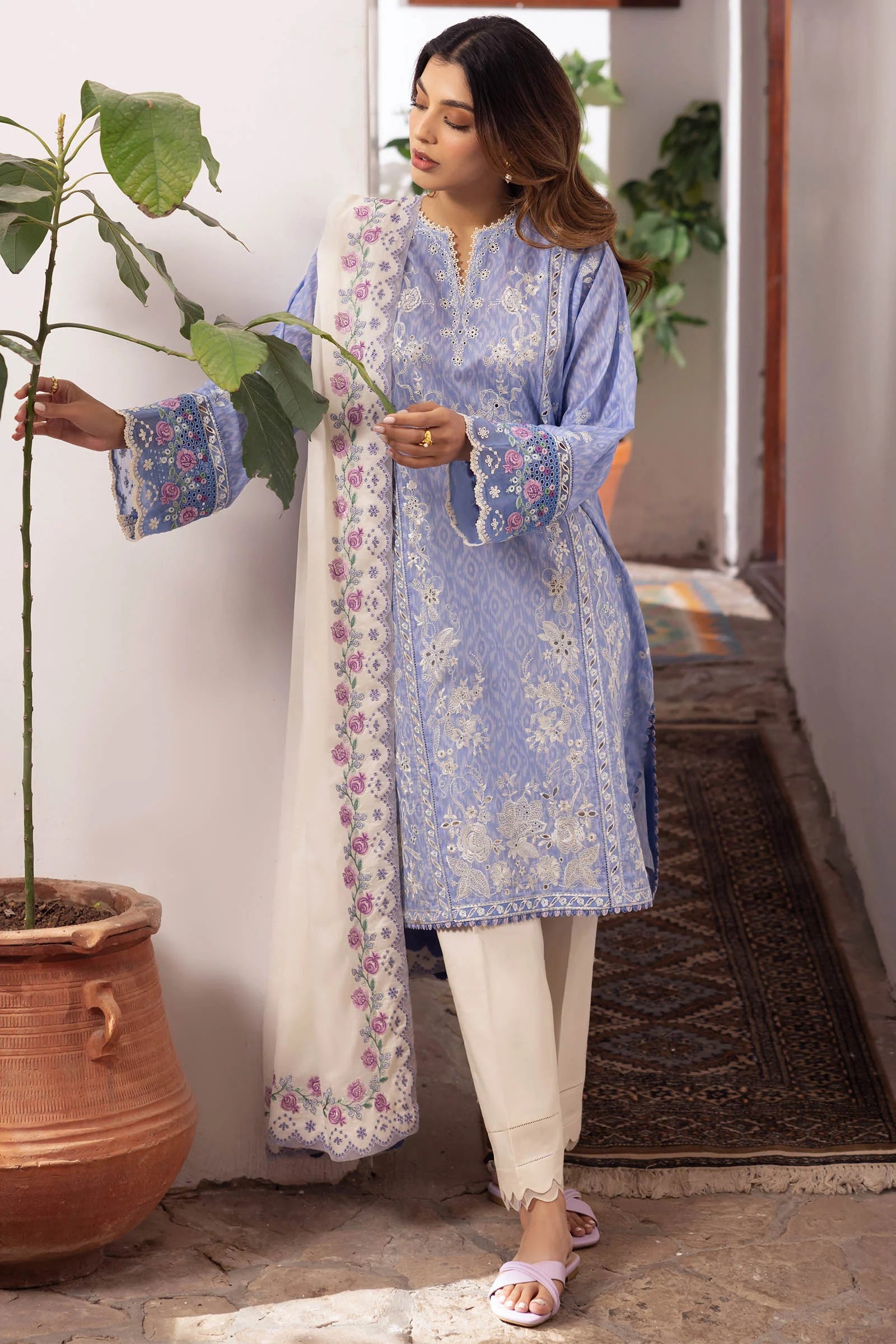 Zaha Lawn Suits | 2024 |  ZL24-15 B