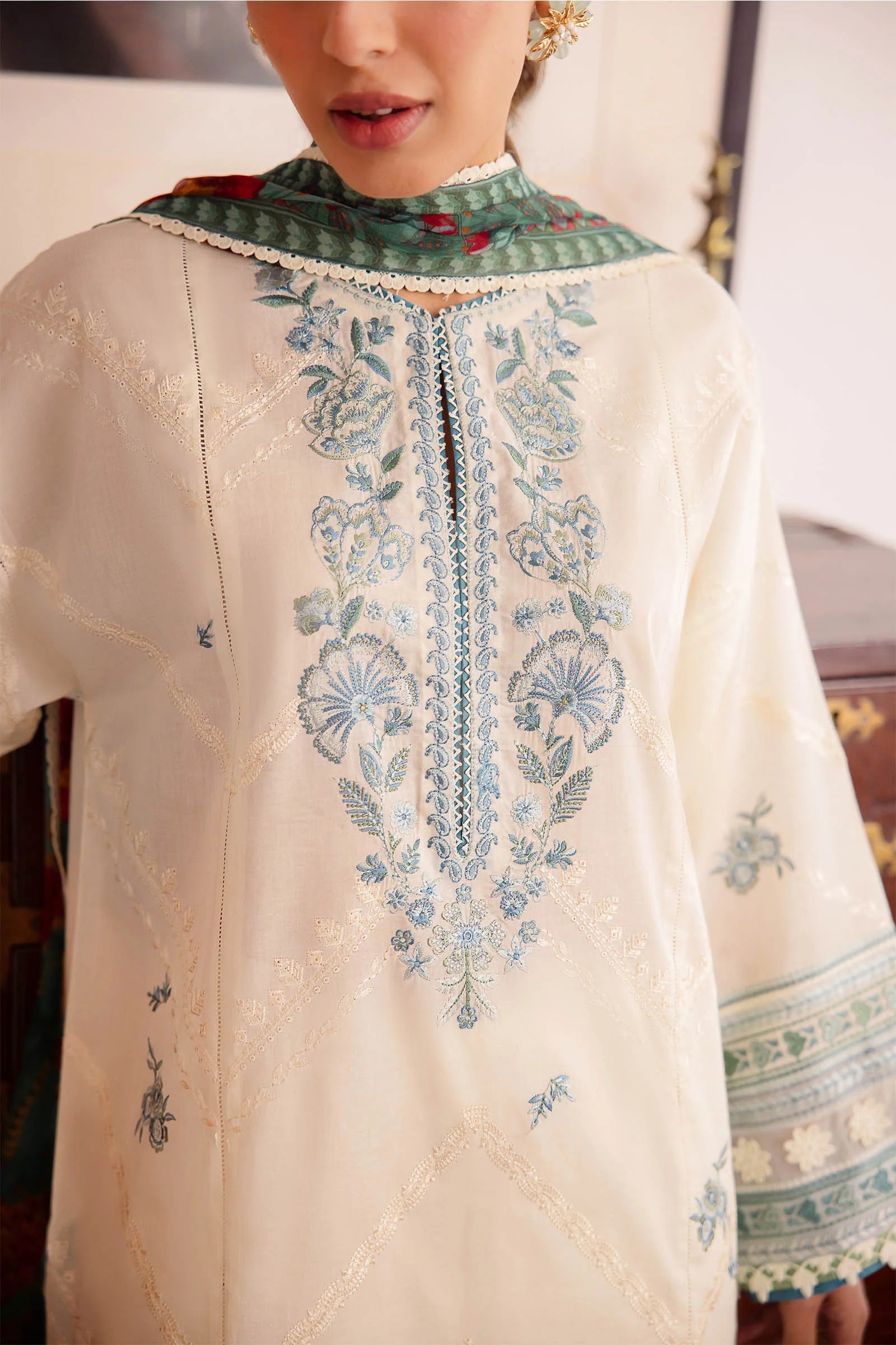 Zaha Lawn Suits | 2024 |  ZL24-5 A